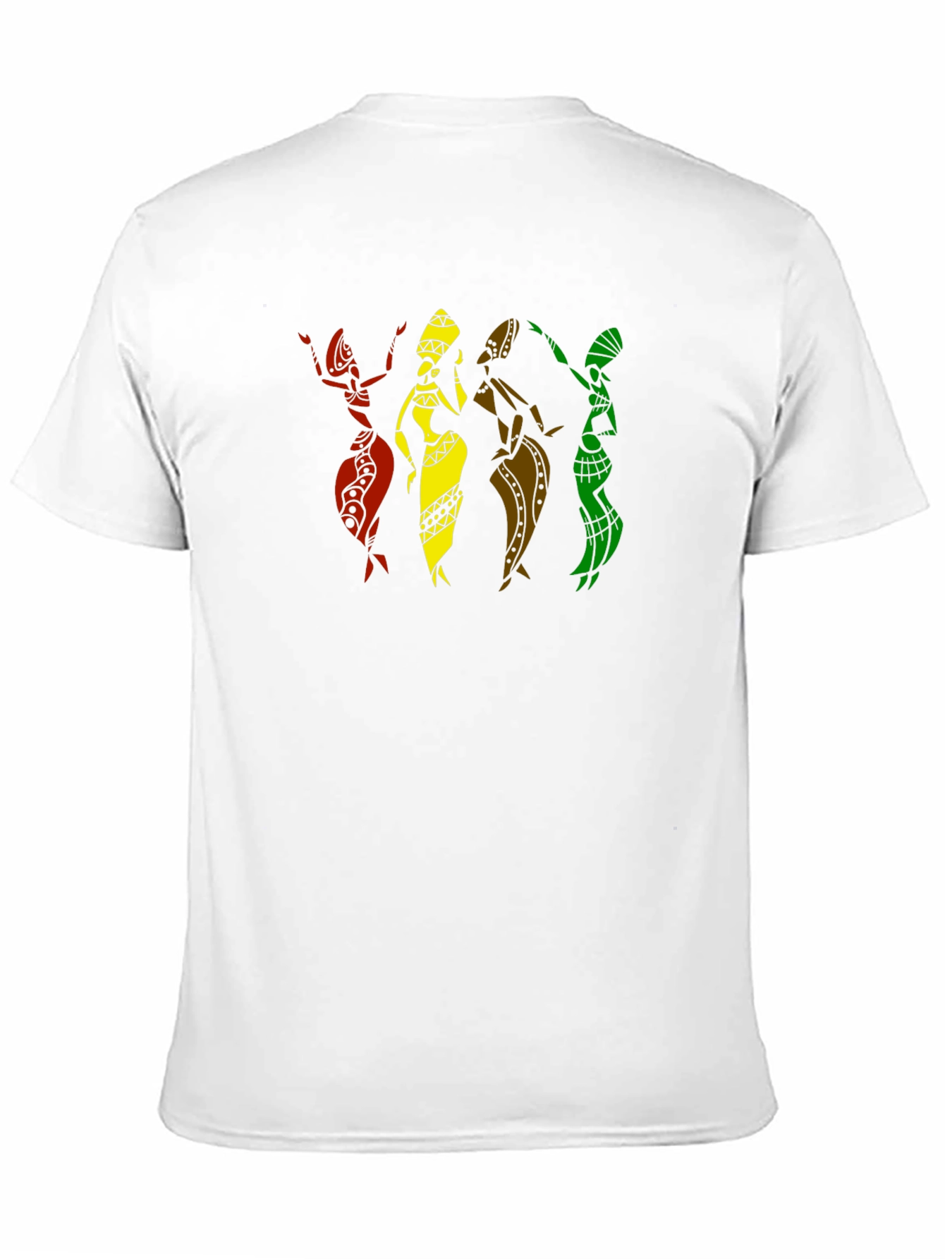 African Women Silhouette Graphic T-Shirt