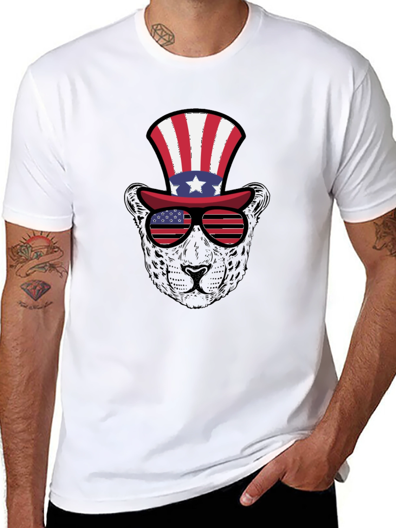 Patriotic Panther T-Shirt