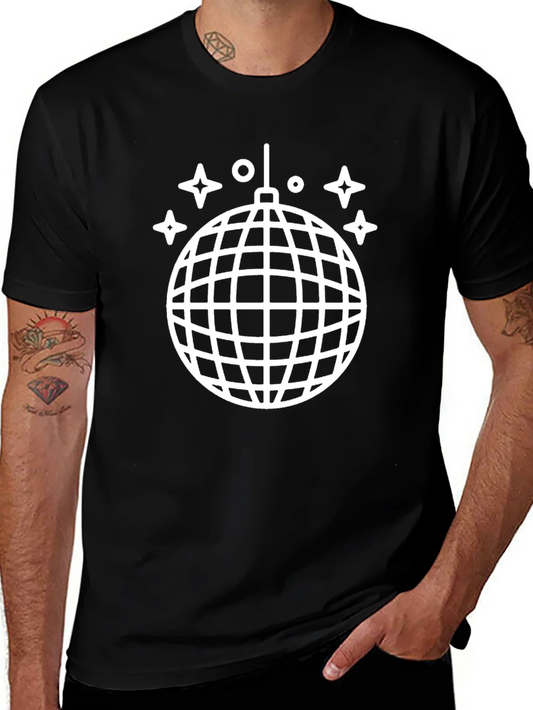 Disco Ball Graphic Tee - Party Ready