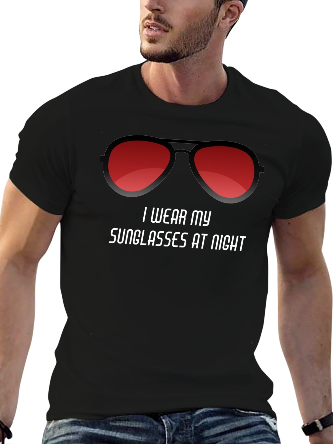 I Wear My Sunglasses at Night T-Shirt