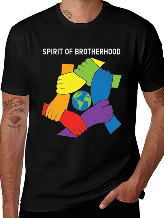Spirit of Brotherhood Graphic T-Shirt