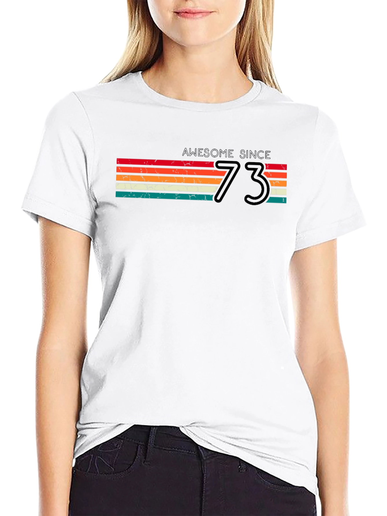 Awesome Since 73 Retro Graphic Tee