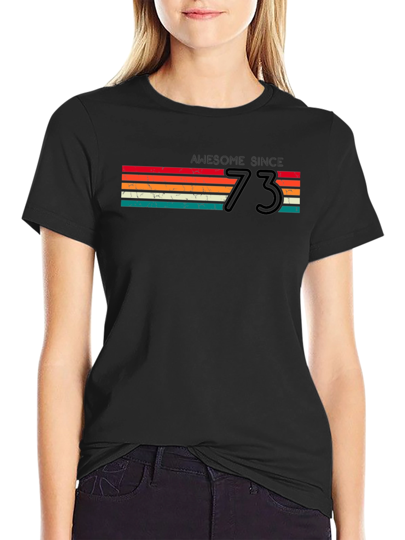 Awesome Since 73 Retro Graphic Tee