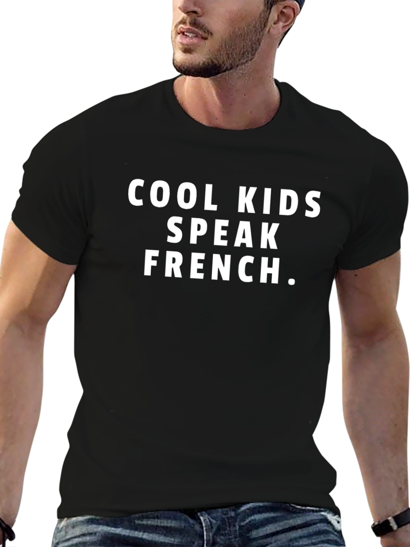 Cool Kids Speak French Graphic T-Shirt