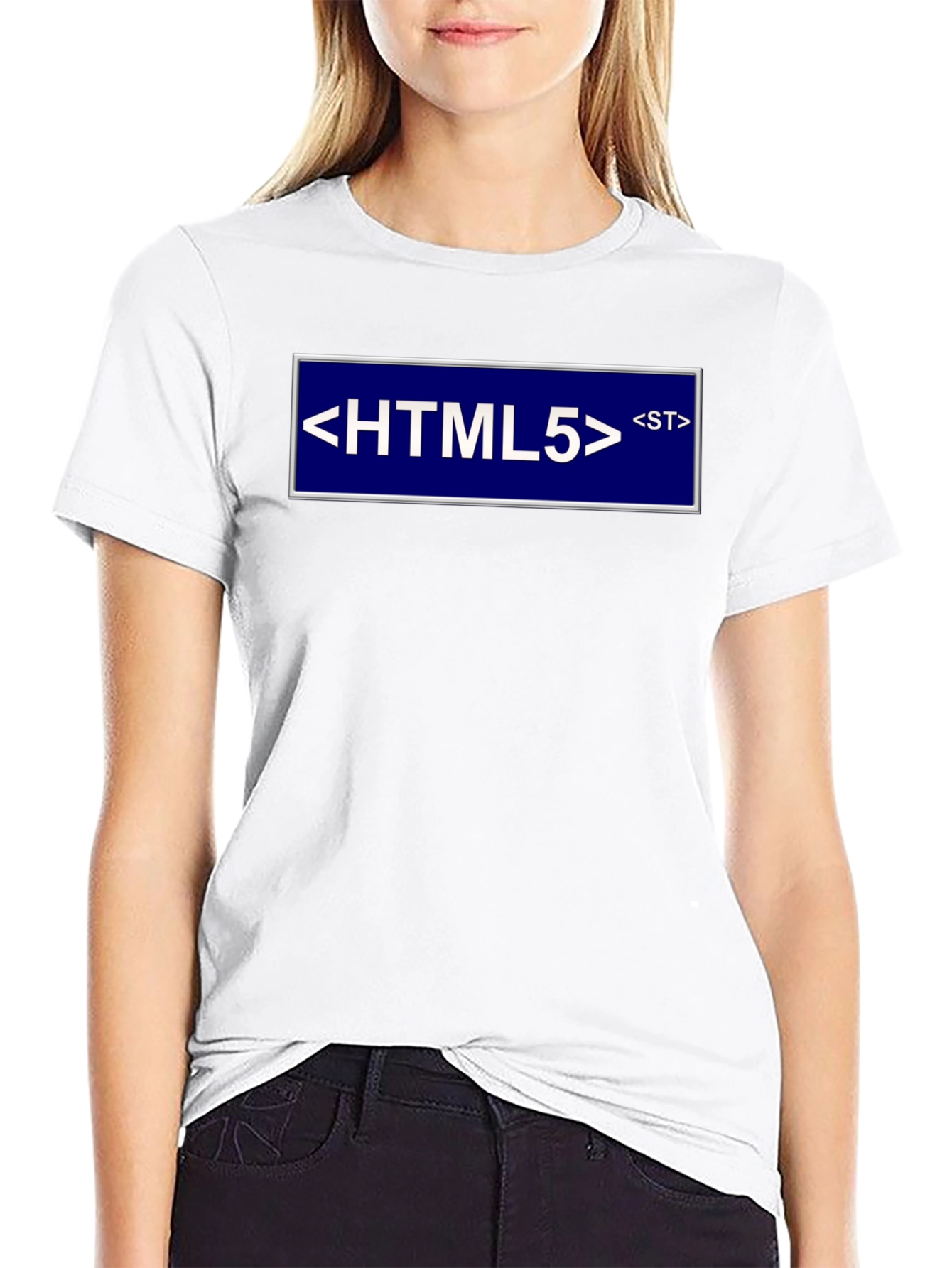 HTML5 Developer Black T-Shirt - Coding Tee