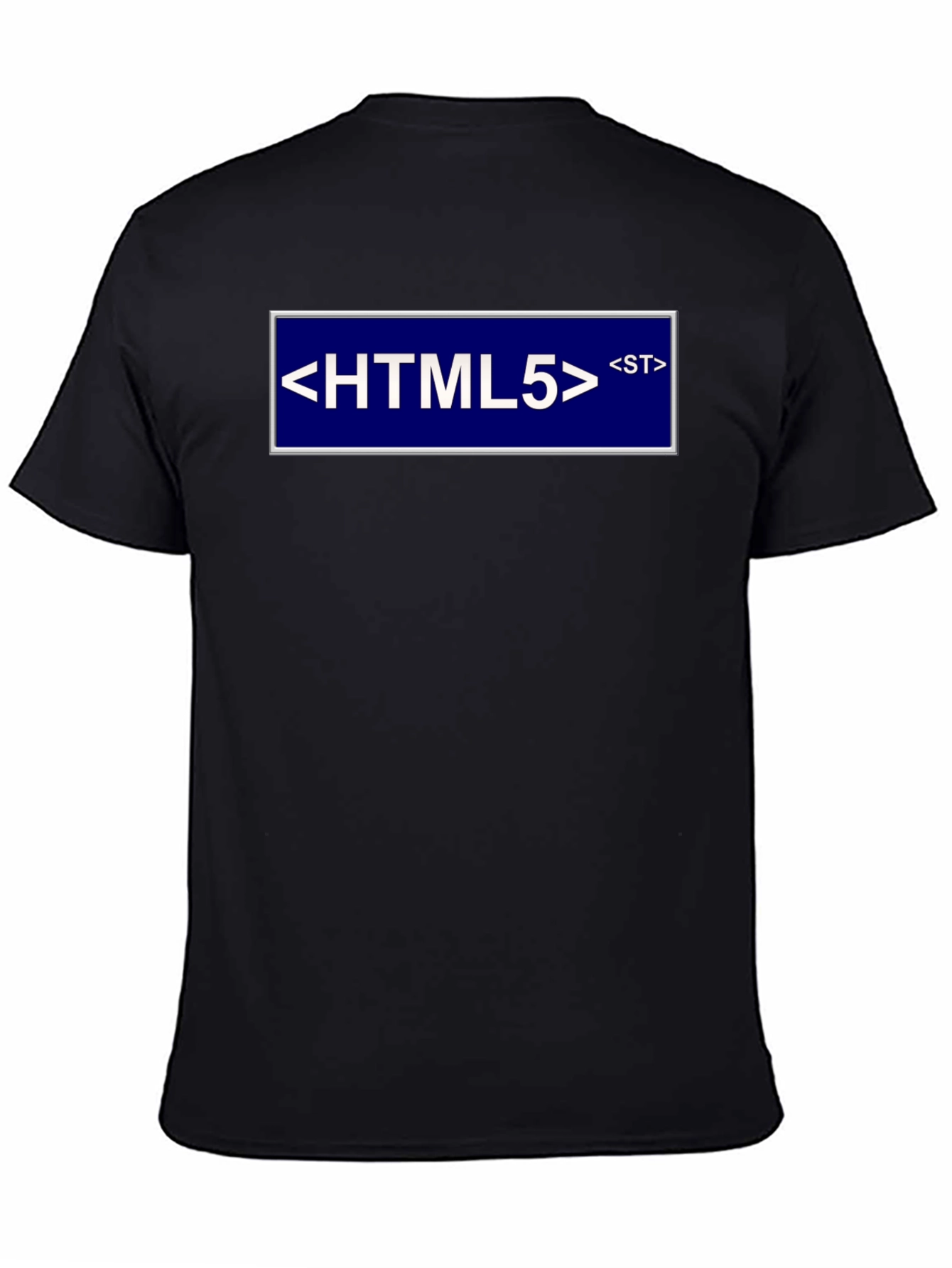 HTML5 Developer Black T-Shirt - Coding Tee