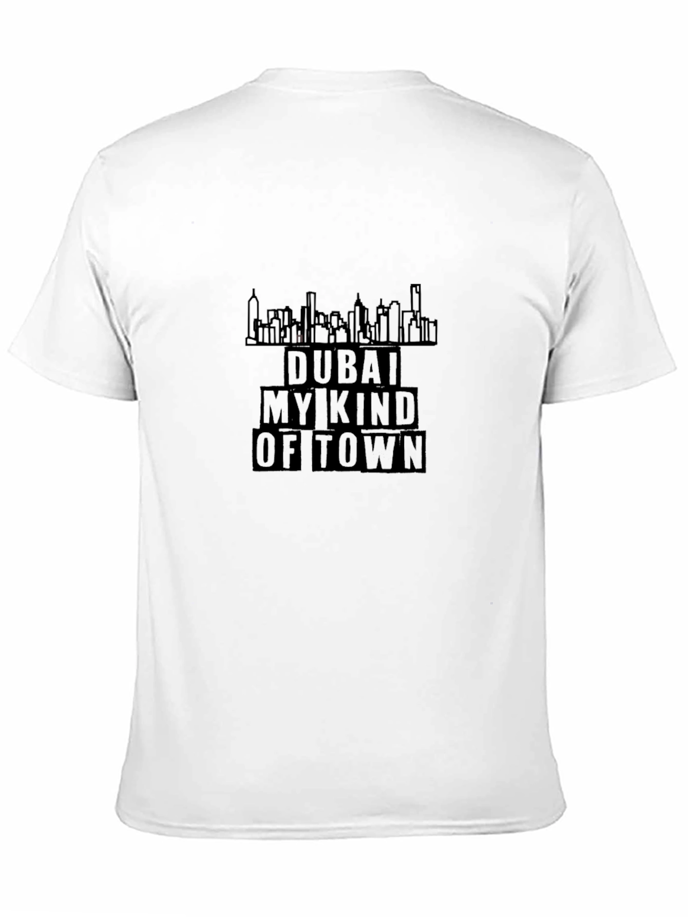 Dubai My Kind Of Town Black T-Shirt