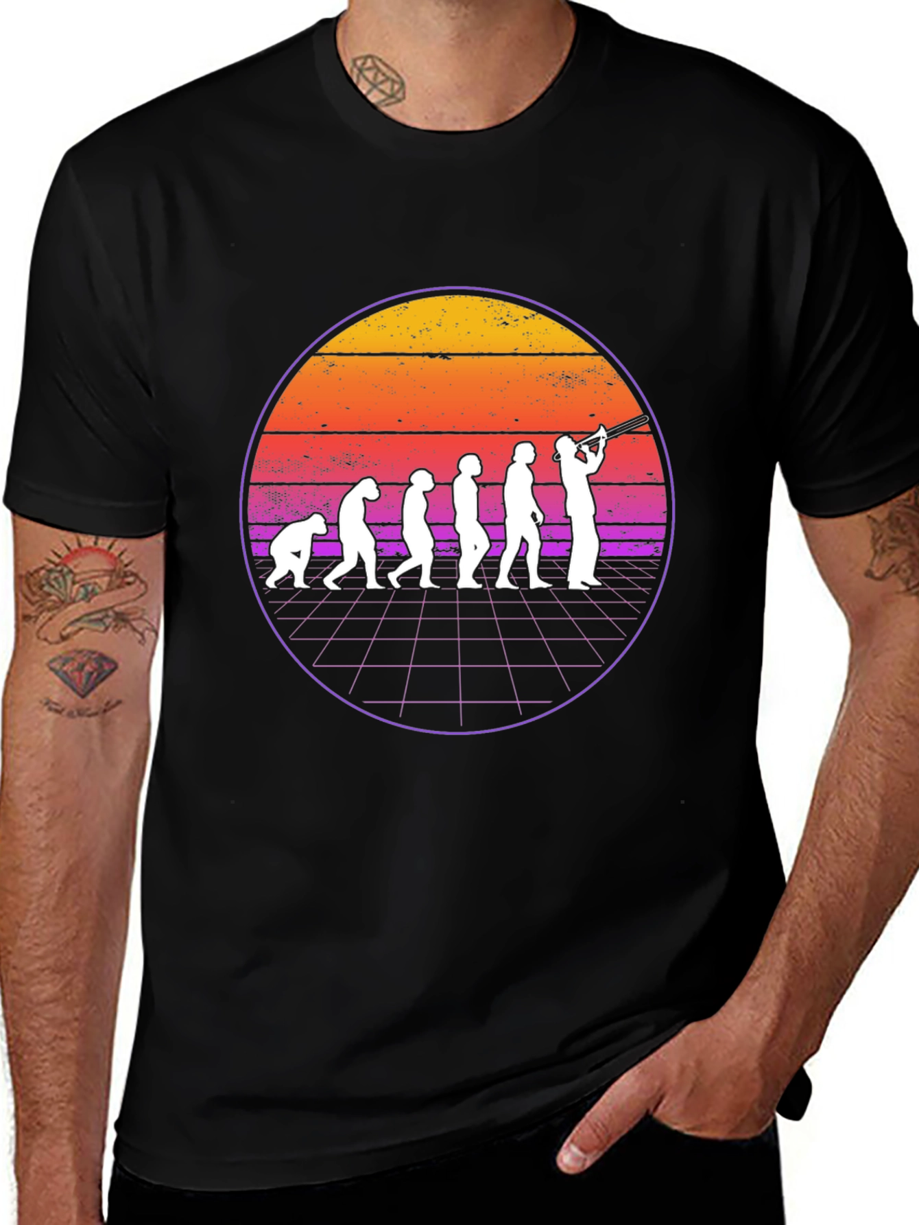 Retro Evolution T-Shirt - The Art of Telescope Viewing