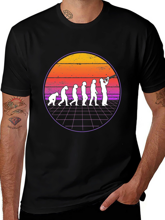 Retro Evolution T-Shirt - The Art of Telescope Viewing