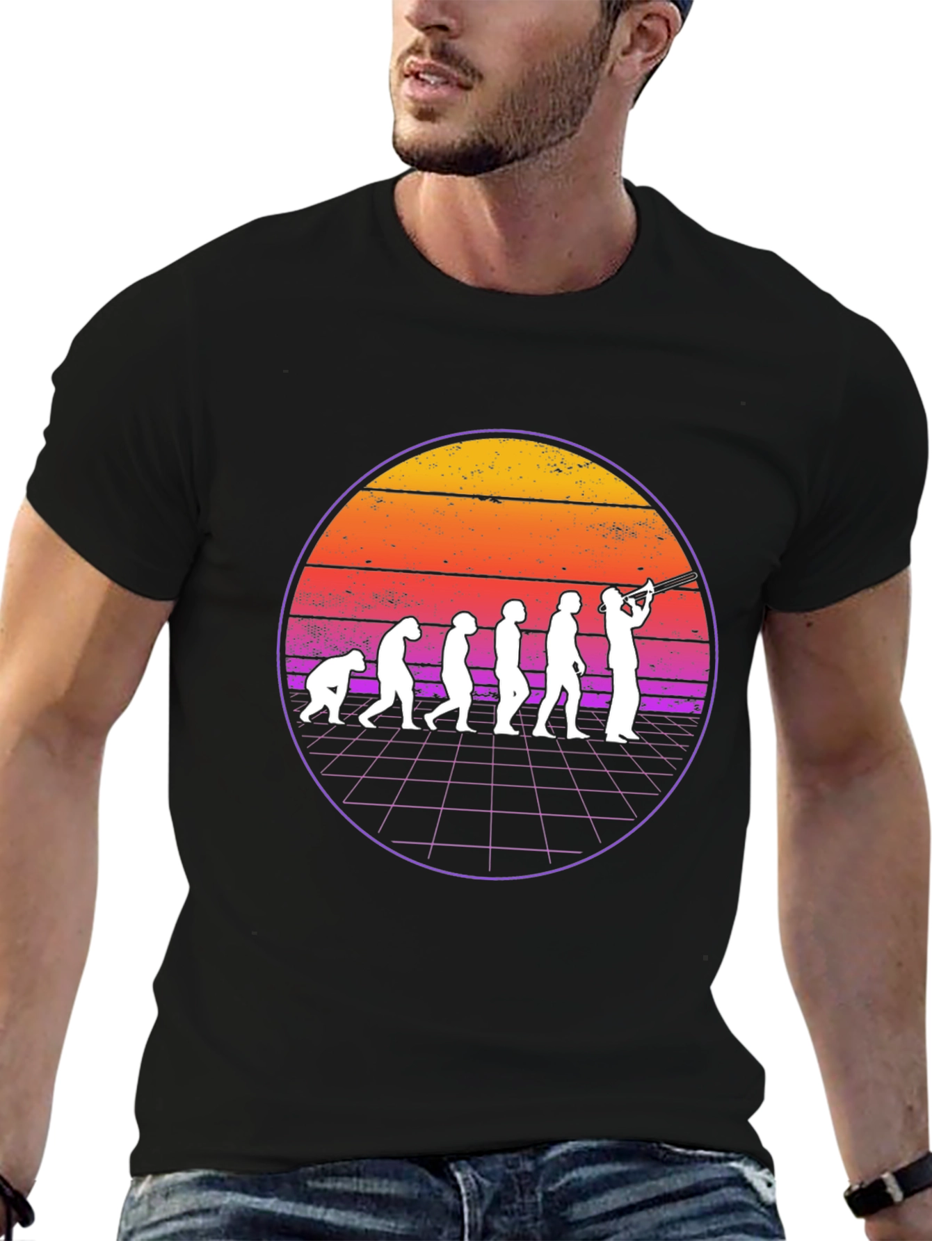 Retro Evolution T-Shirt - The Art of Telescope Viewing