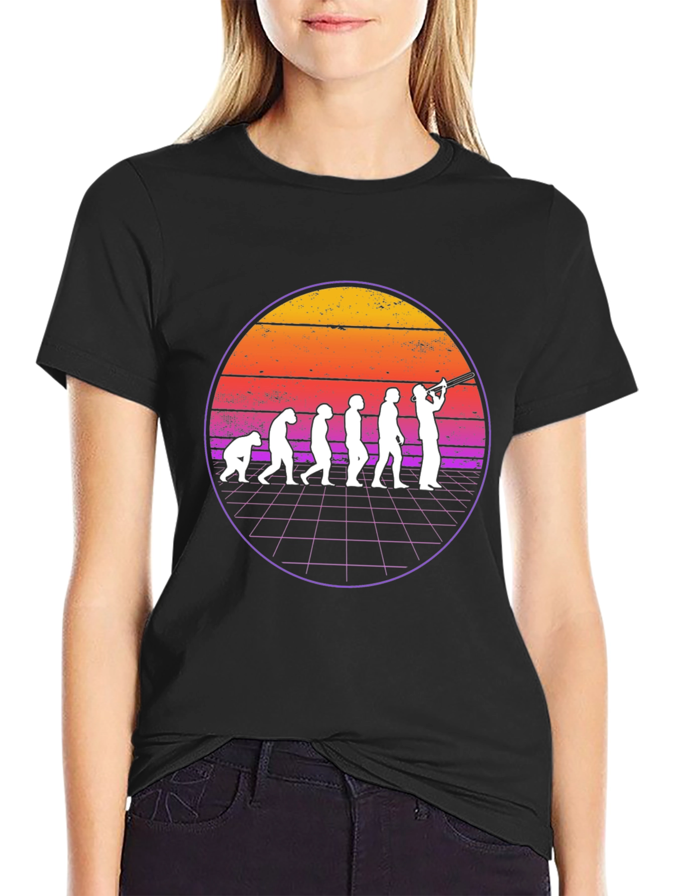 Retro Evolution T-Shirt - The Art of Telescope Viewing