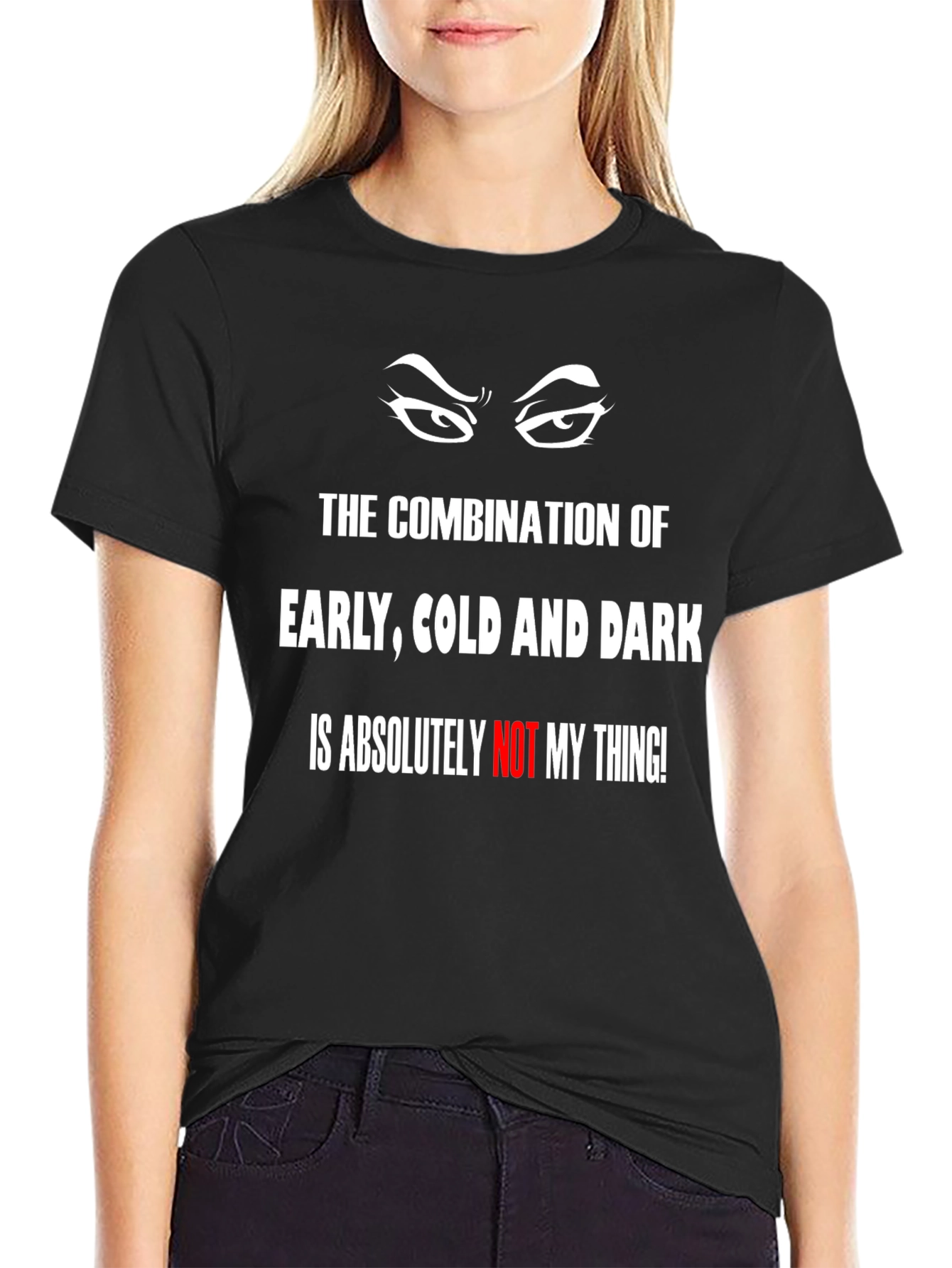 Humorous Not My Thing Graphic Tee