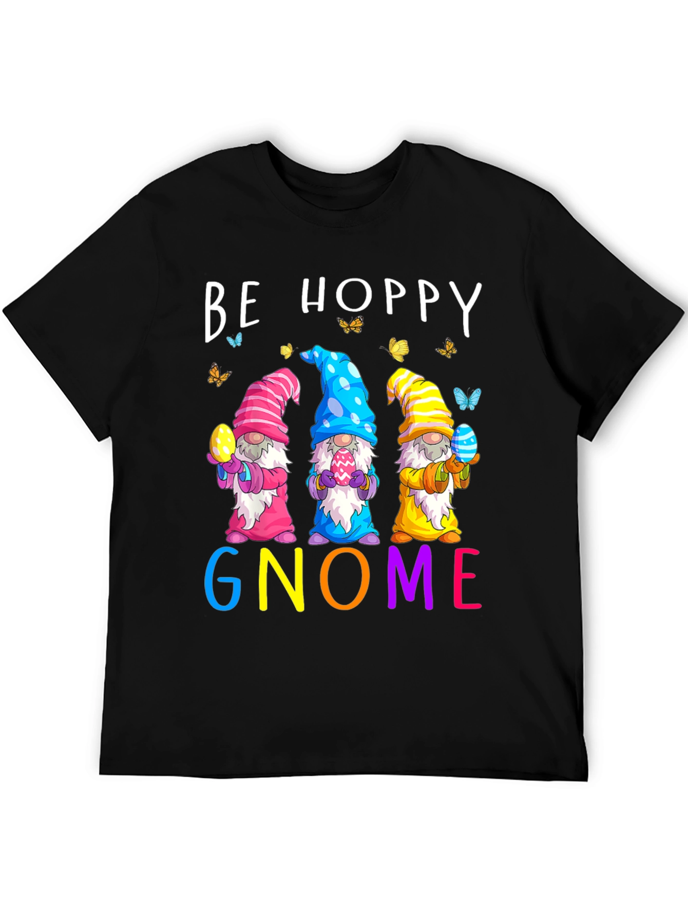 Be Hoppy Gnome Easter T-Shirt