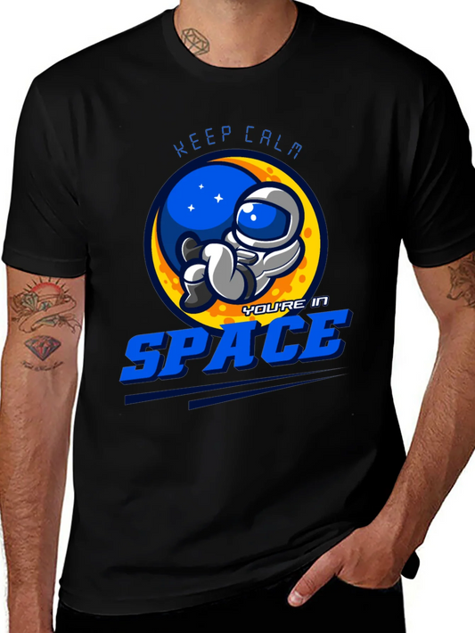 Keep Calm Youre in Space Graphic T-Shirt