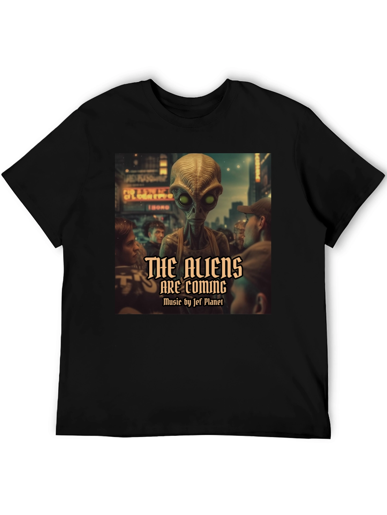 The Aliens Are Coming Graphic T-Shirt