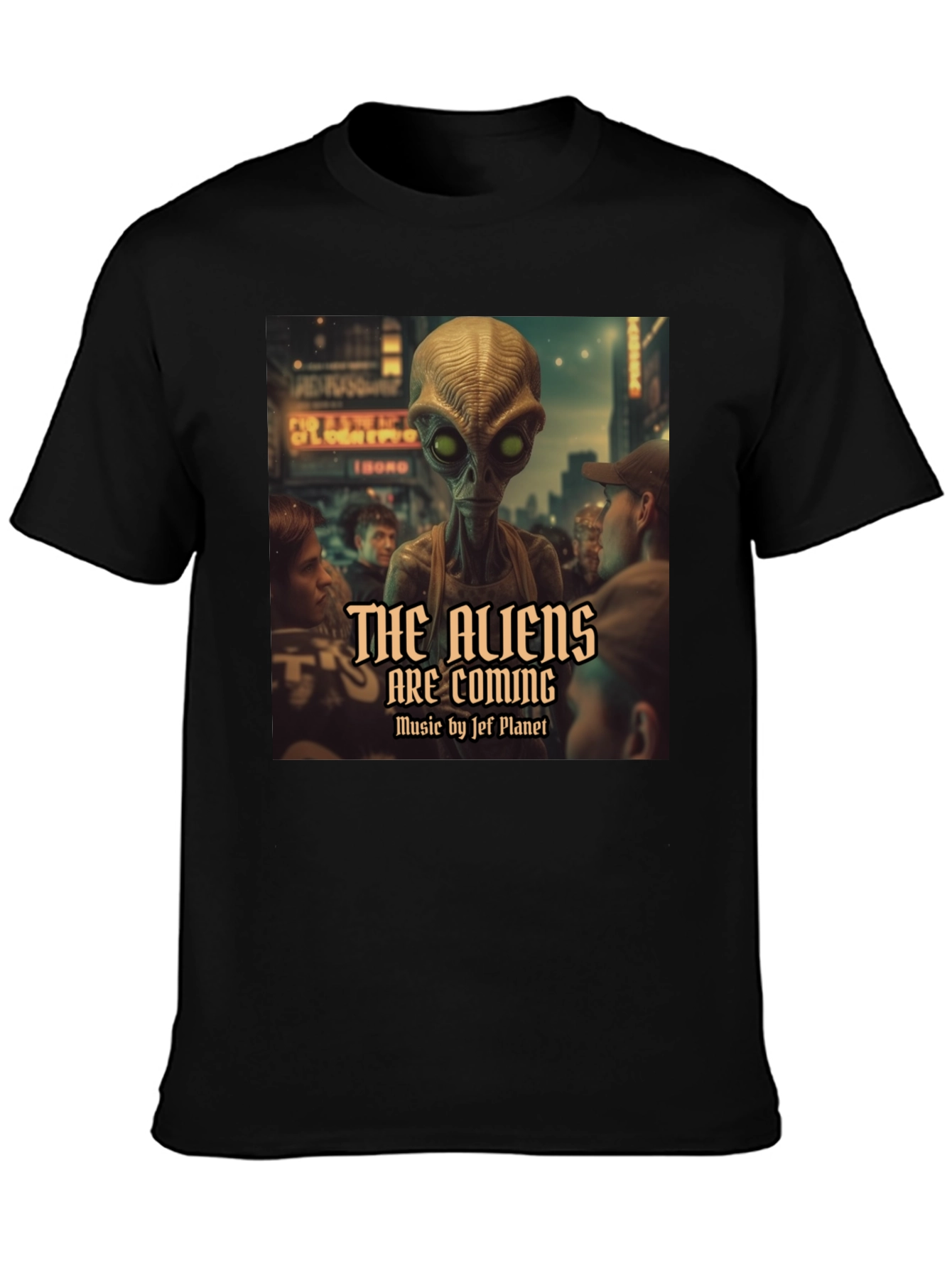 The Aliens Are Coming Graphic T-Shirt