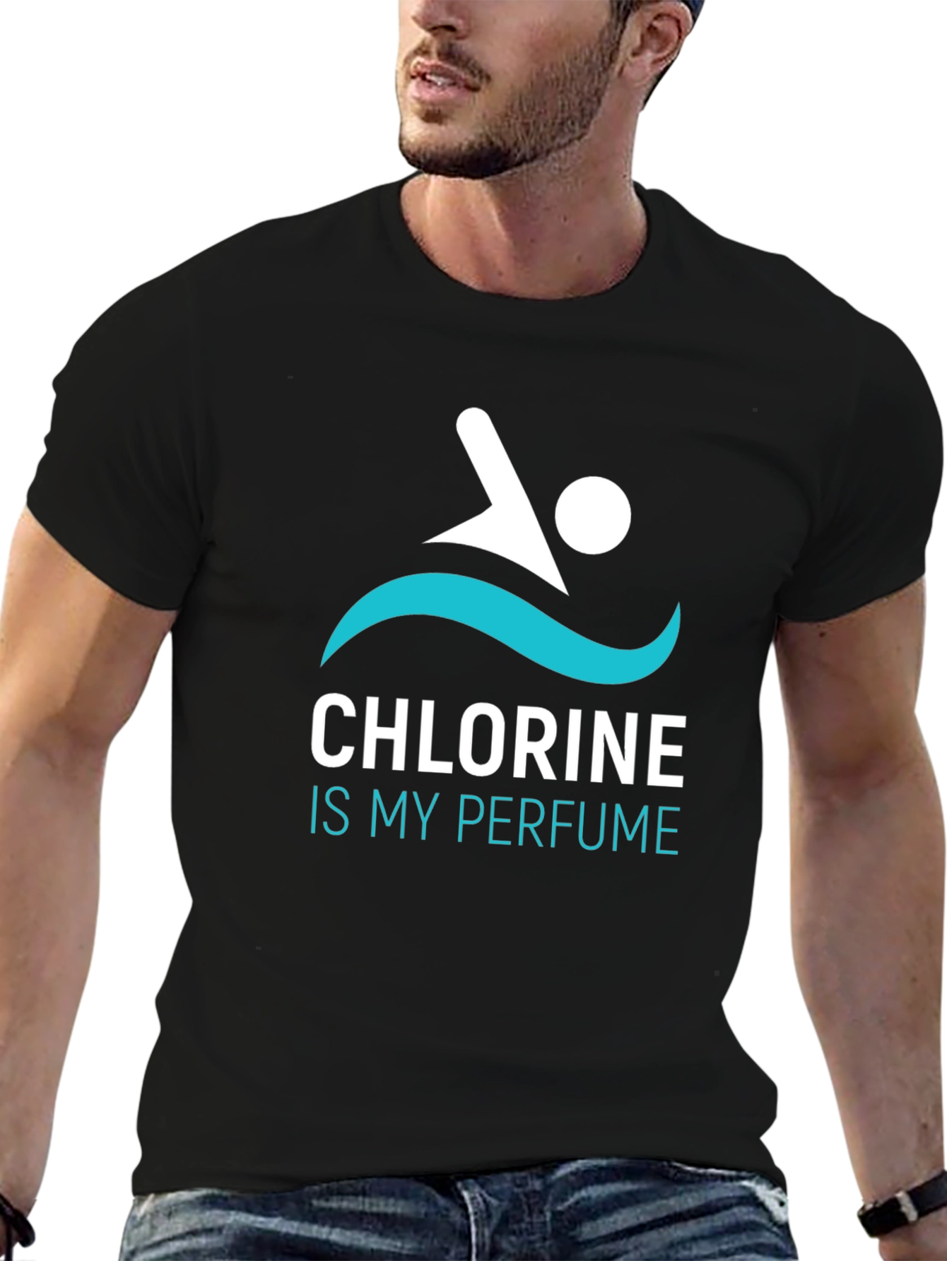 Chlorine Is My Perfume T-Shirt Swimmer Tee