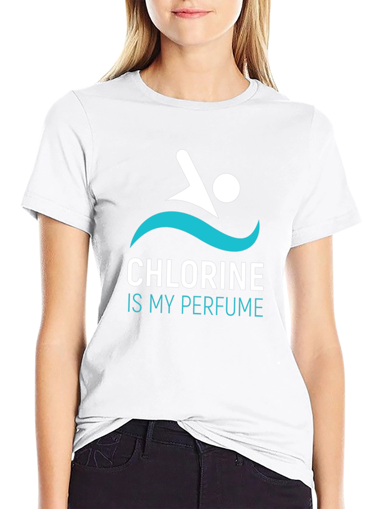 Chlorine Is My Perfume T-Shirt Swimmer Tee