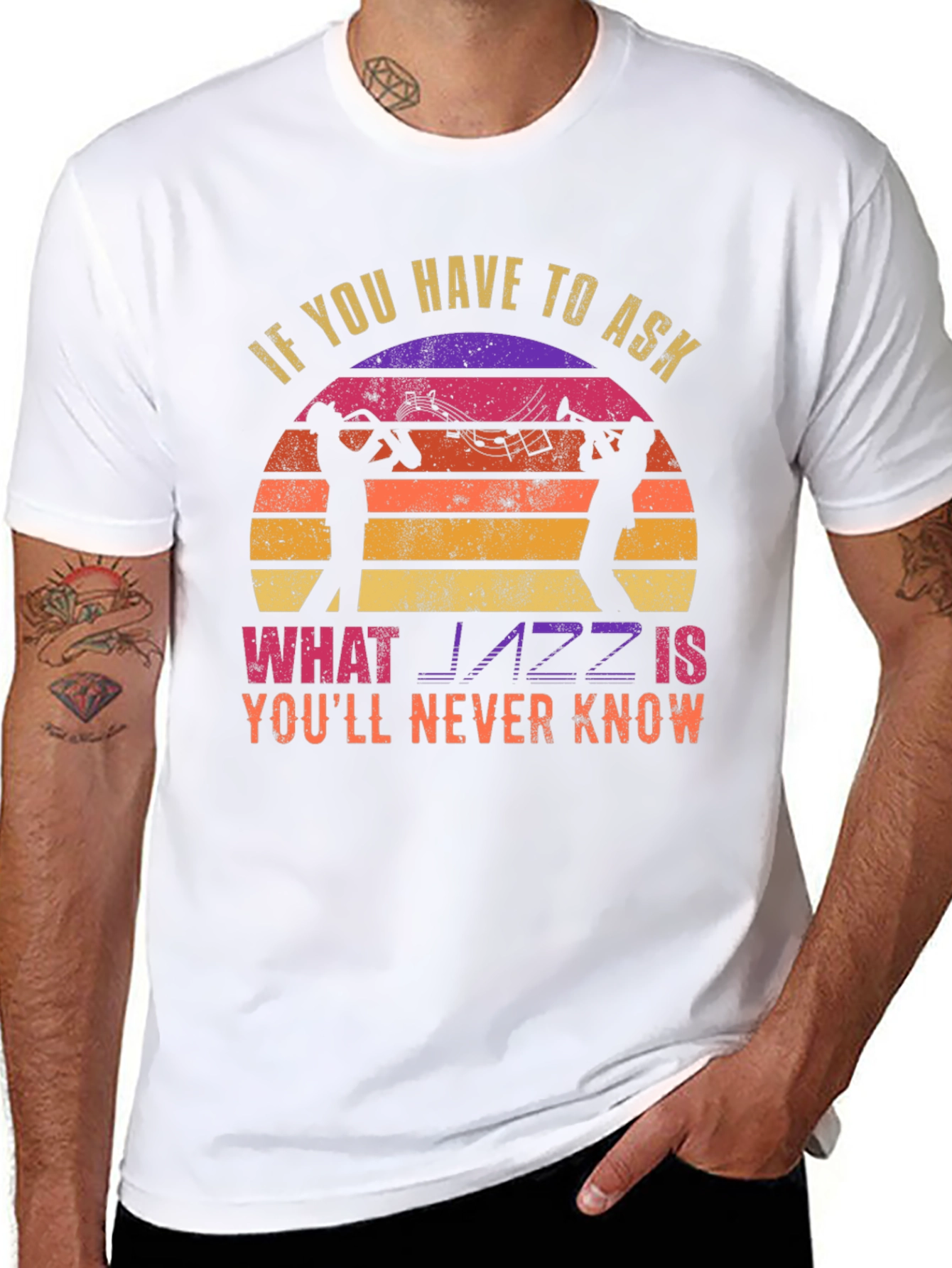 Jazz Music T-Shirt - If You Have To Ask...