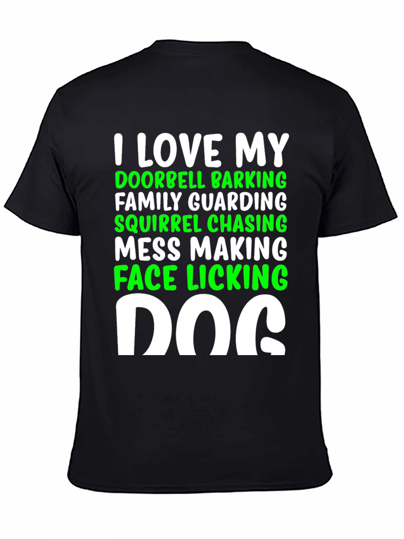 I Love My Dog Tee: Quirky Canine Lover T-Shirt