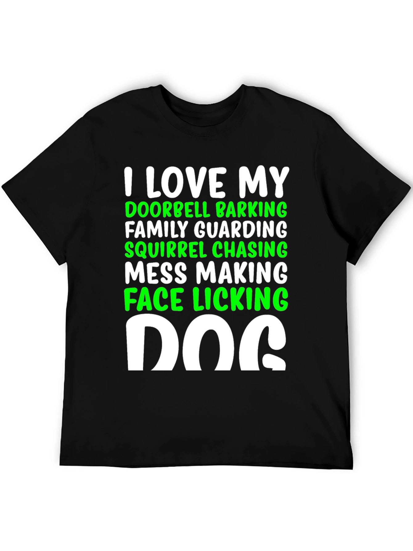 I Love My Dog Tee: Quirky Canine Lover T-Shirt