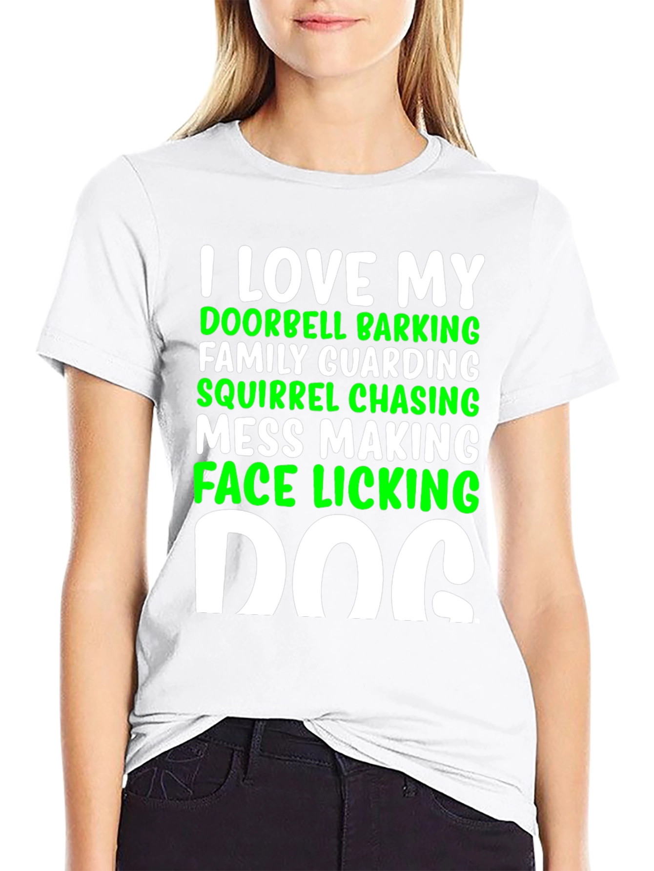 I Love My Dog Tee: Quirky Canine Lover T-Shirt