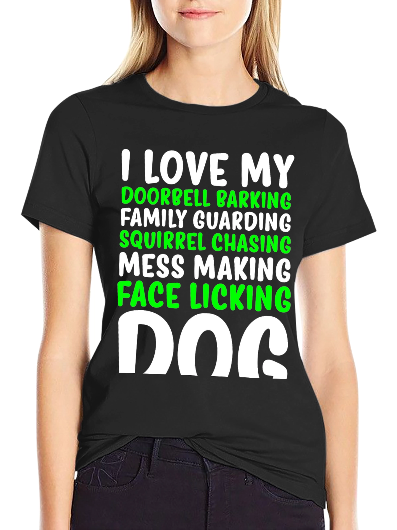 I Love My Dog Tee: Quirky Canine Lover T-Shirt