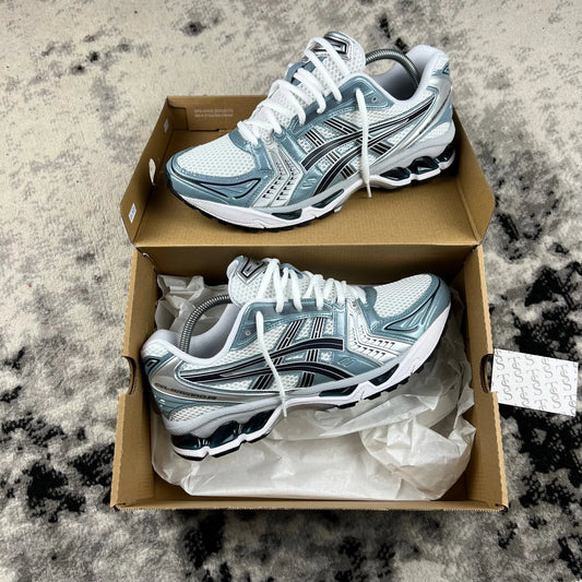 ASICS KAYANO 14 - WHITE FJORD GREY