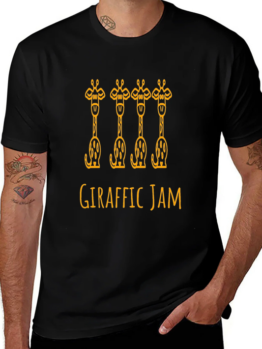 Giraffric Jam Graphic T-Shirt
