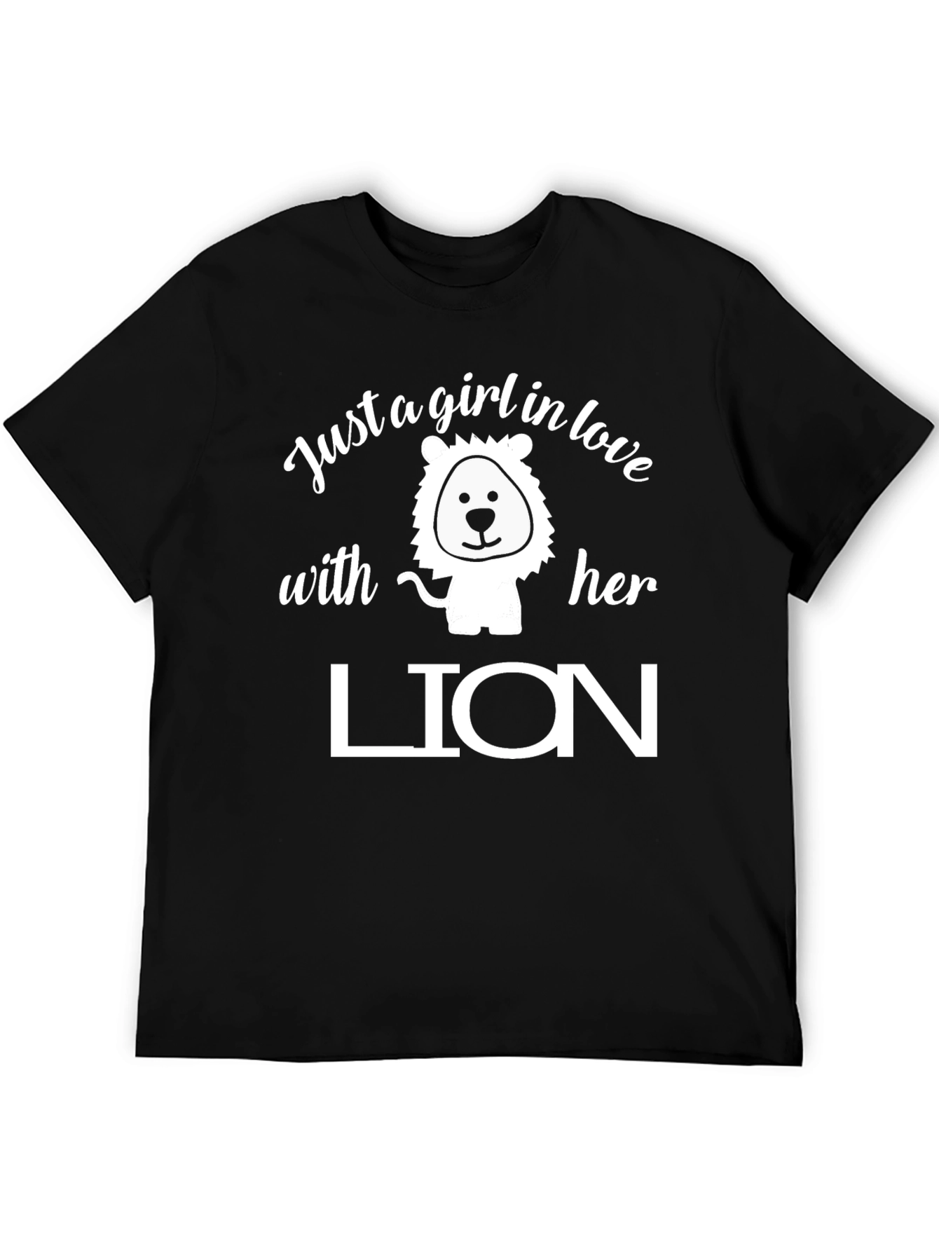 Girl In Love With Her Lion Tee