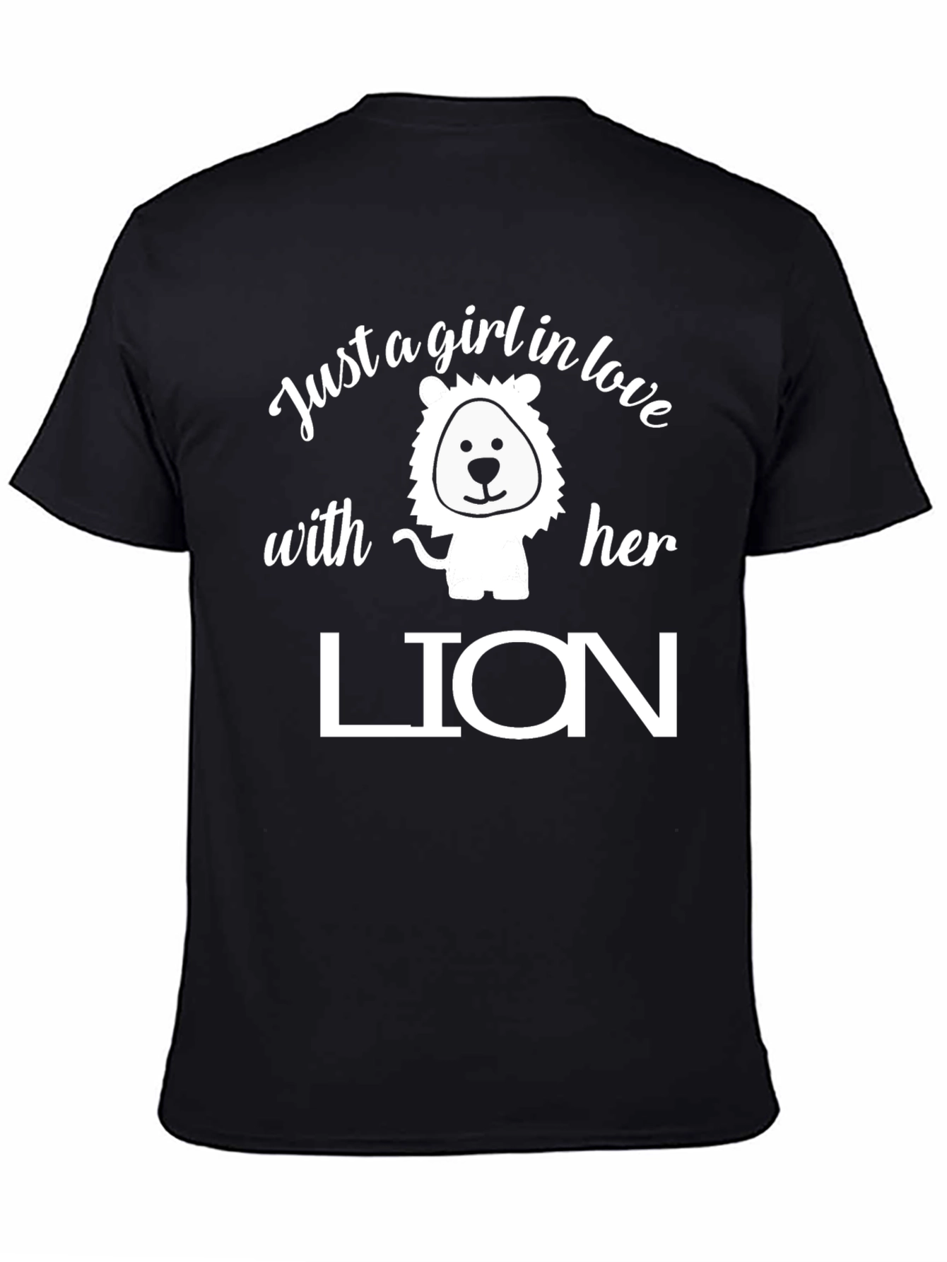 Girl In Love With Her Lion Tee