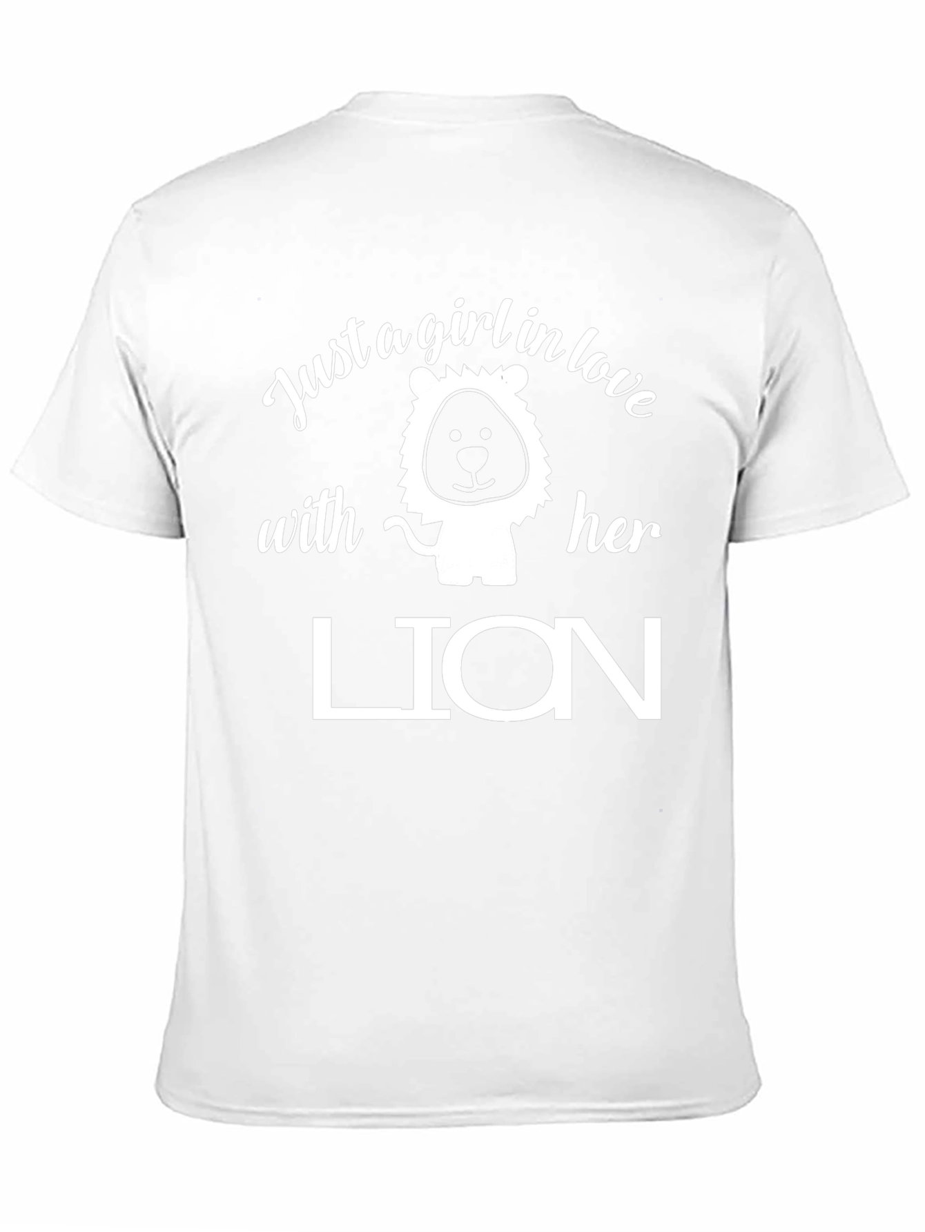 Girl In Love With Her Lion Tee
