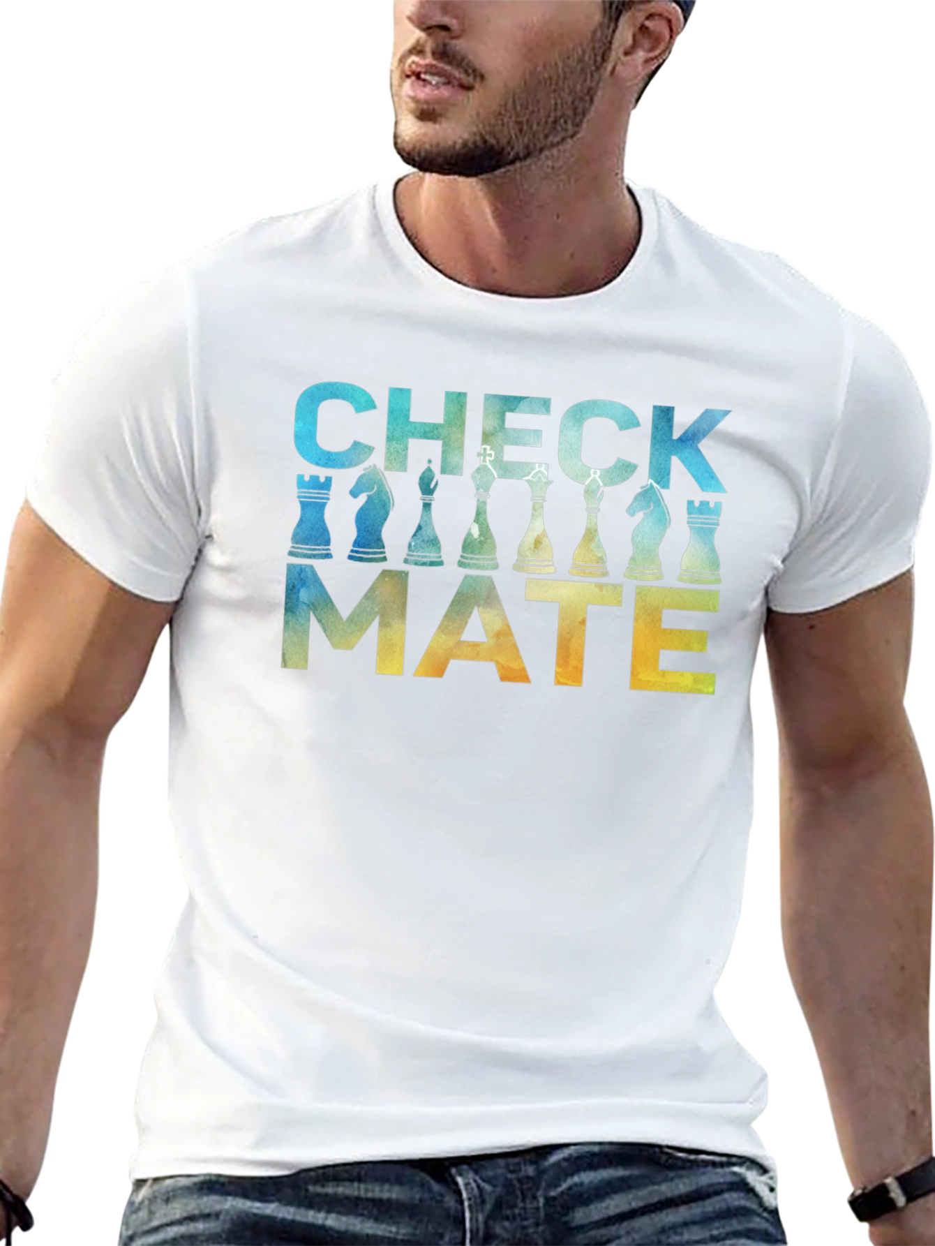 Checkmate Chess Piece T-Shirt - Stylish Graphic Tee