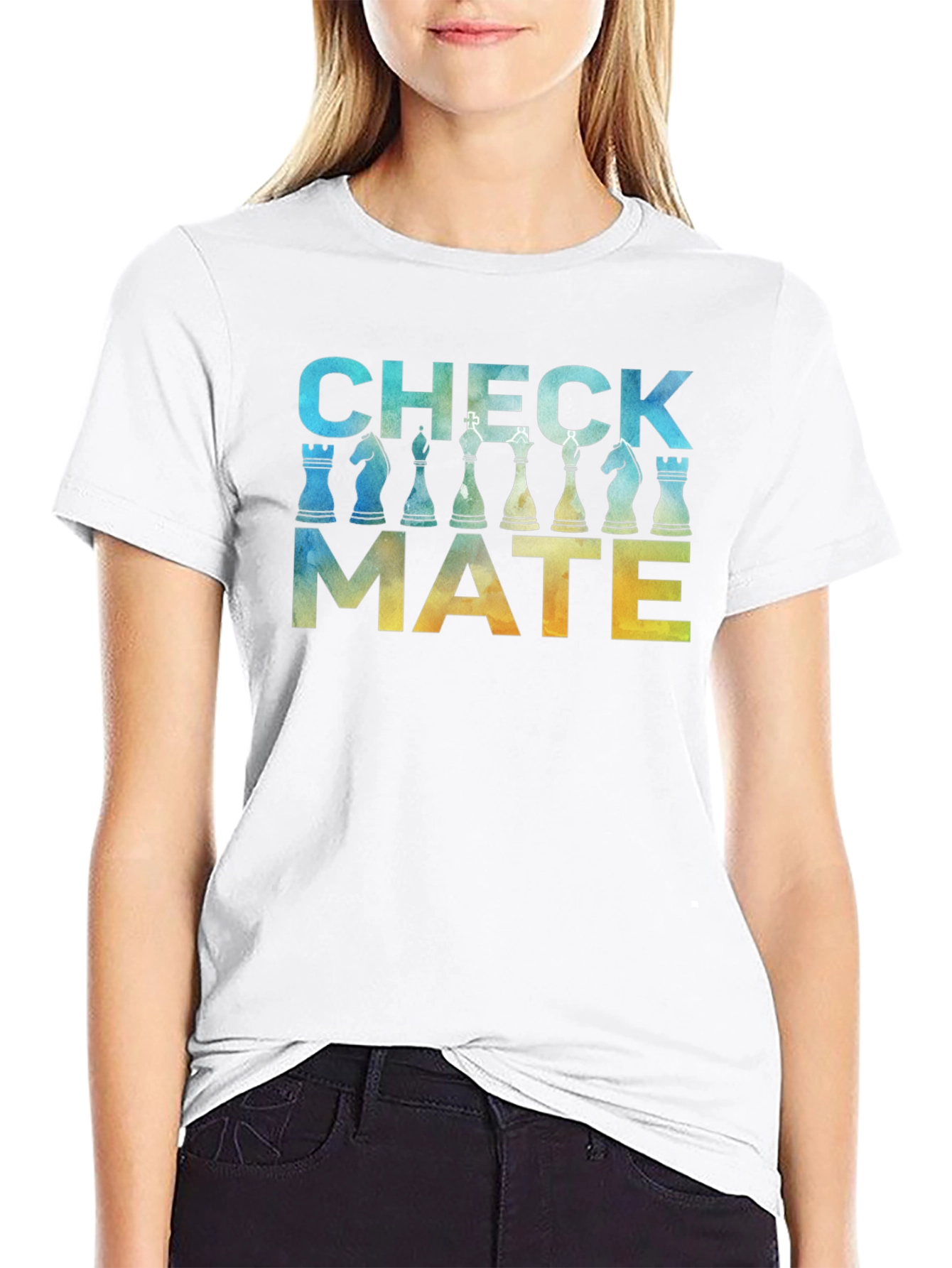 Checkmate Chess Piece T-Shirt - Stylish Graphic Tee