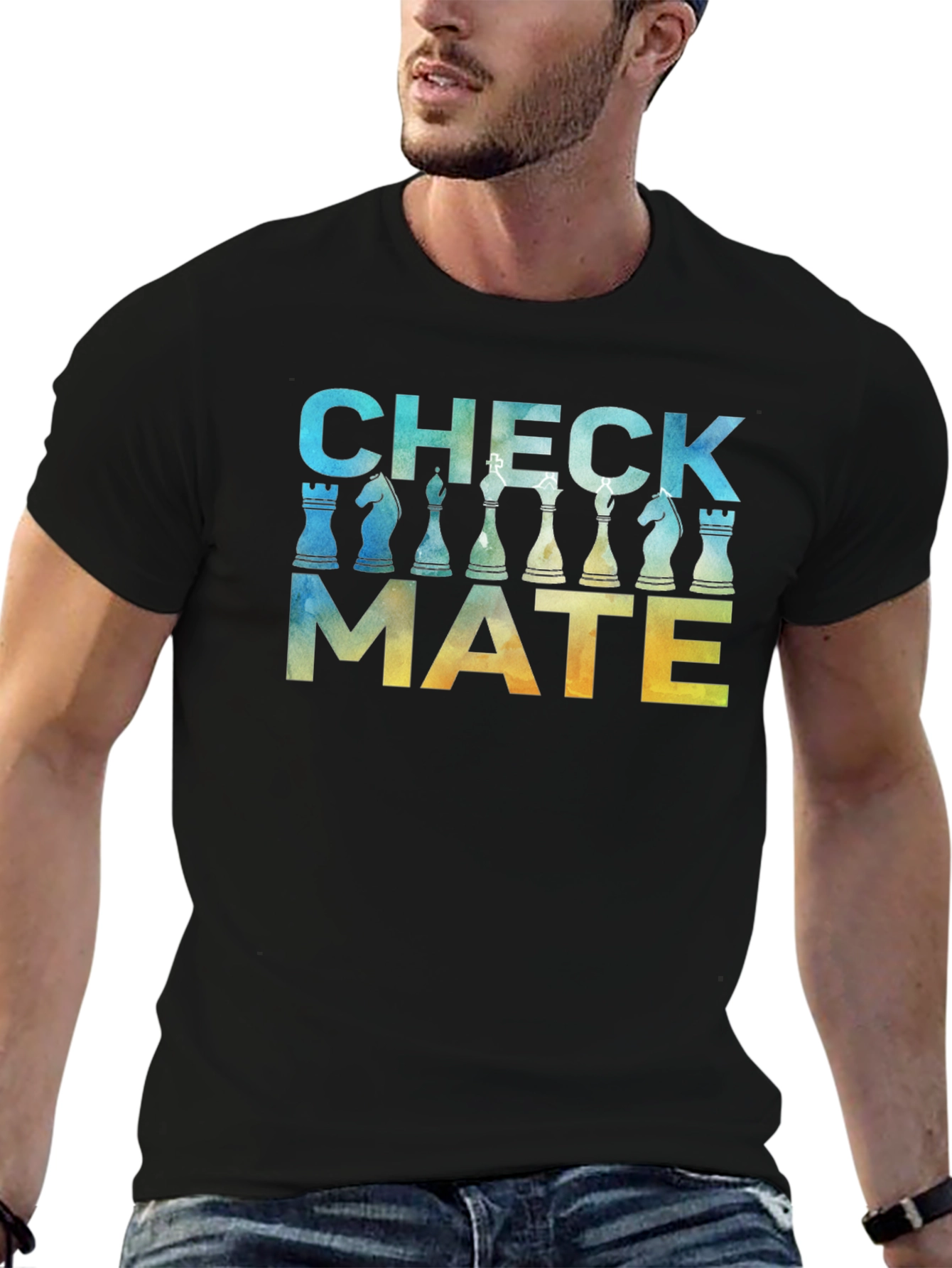 Checkmate Chess Piece T-Shirt - Stylish Graphic Tee