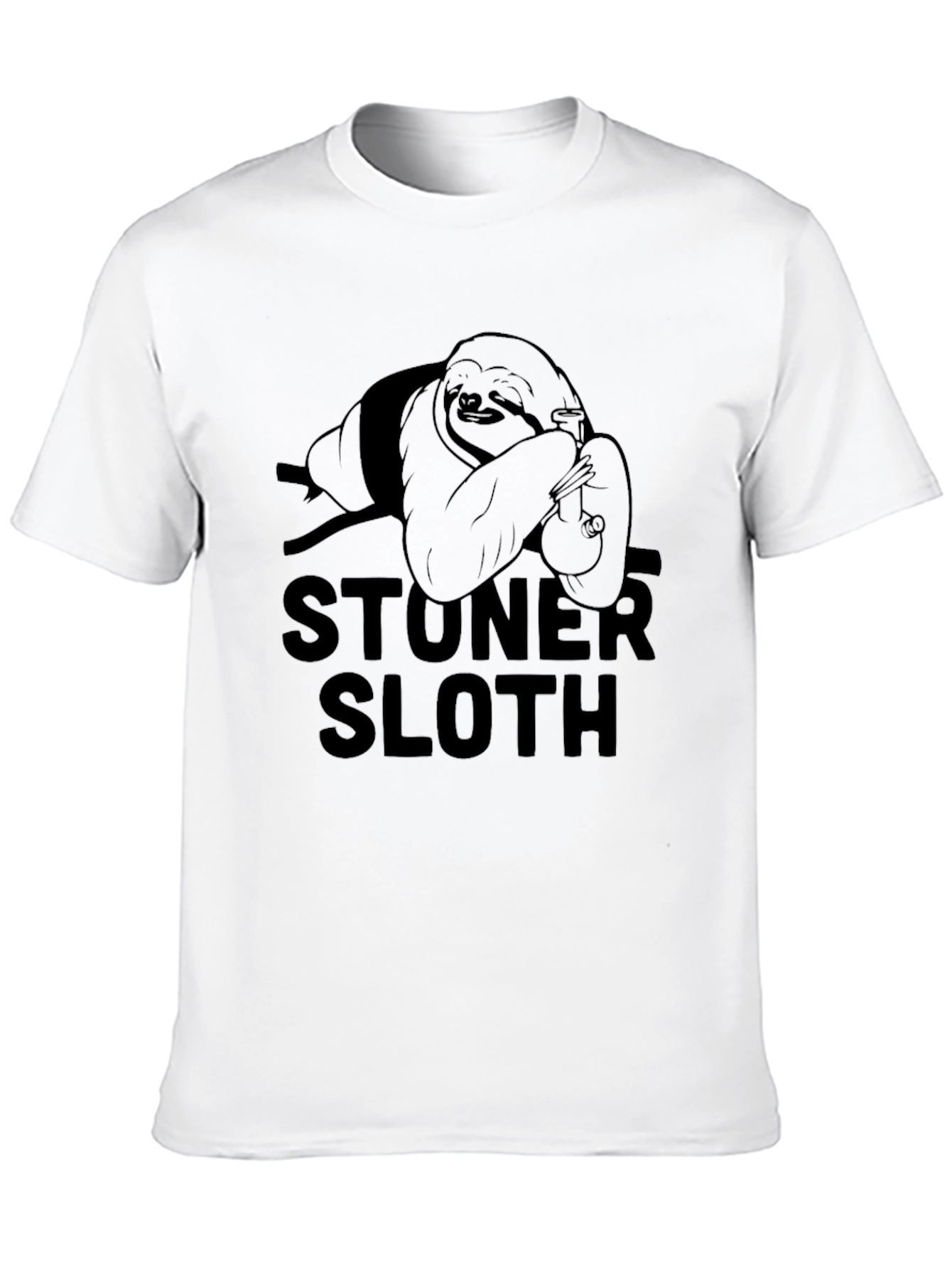 Stoner Sloth T-Shirt - Relaxed Fit Graphic Tee