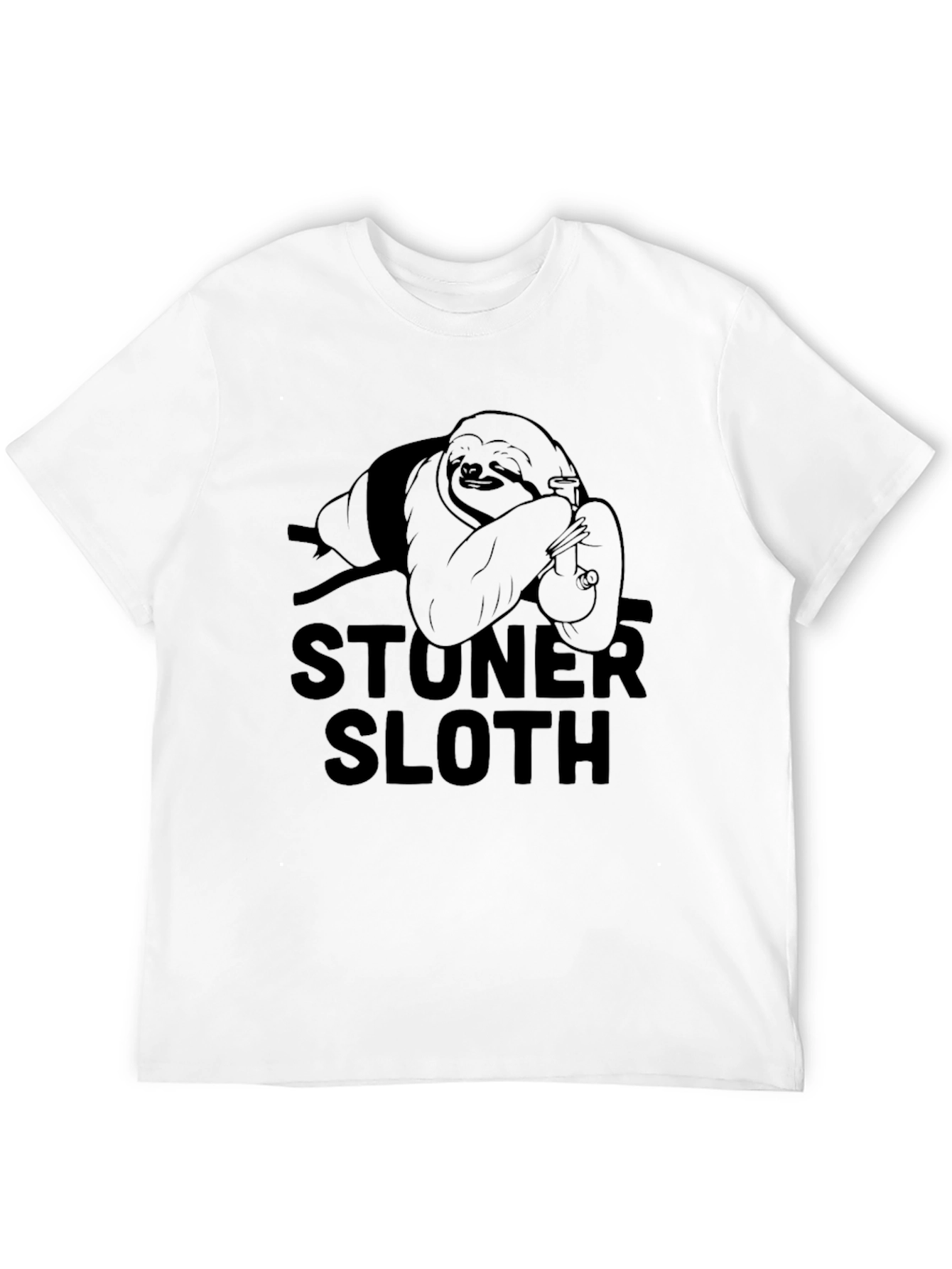 Stoner Sloth T-Shirt - Relaxed Fit Graphic Tee