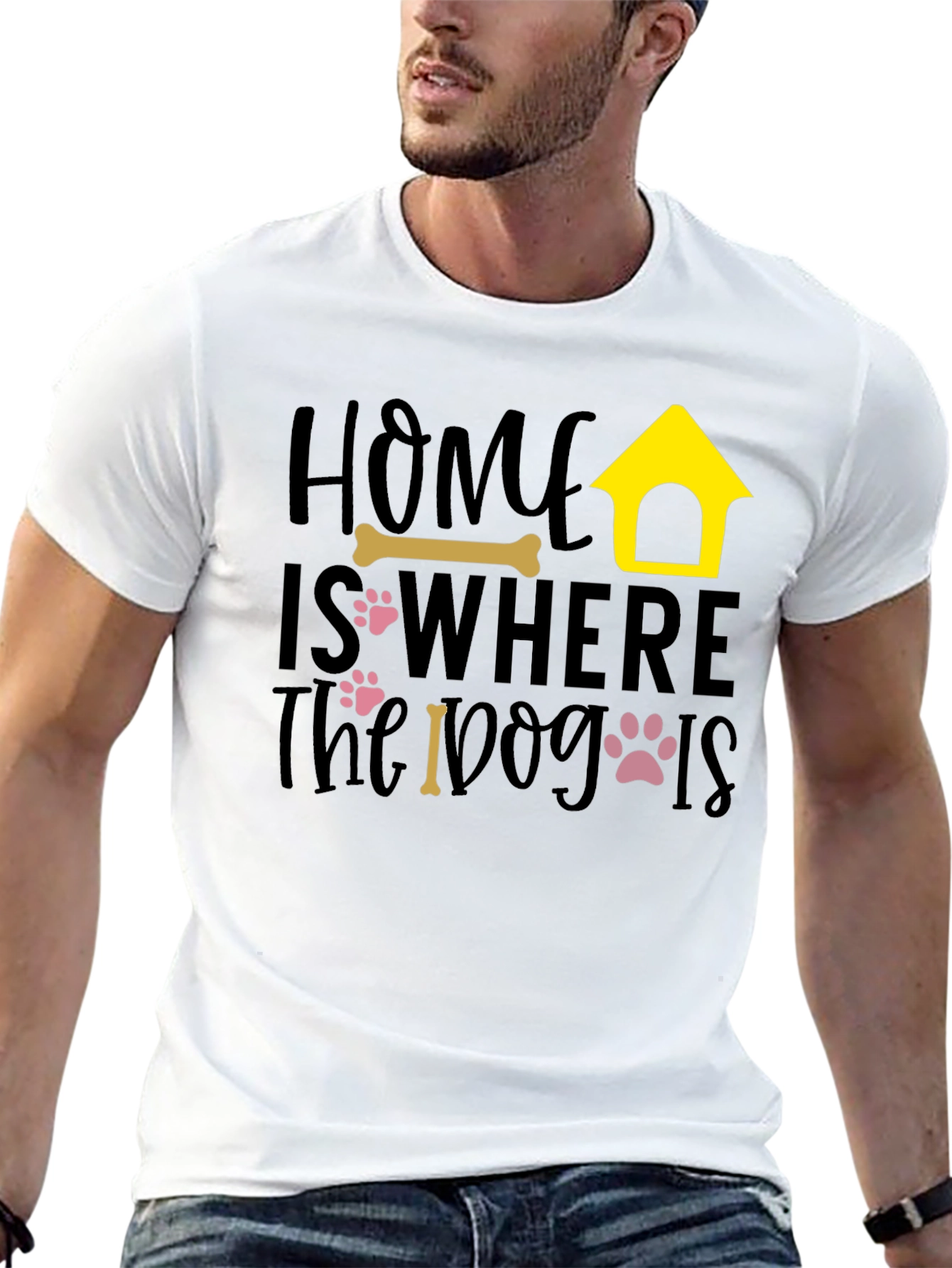 Home Is Where the Dog Is Graphic Tee