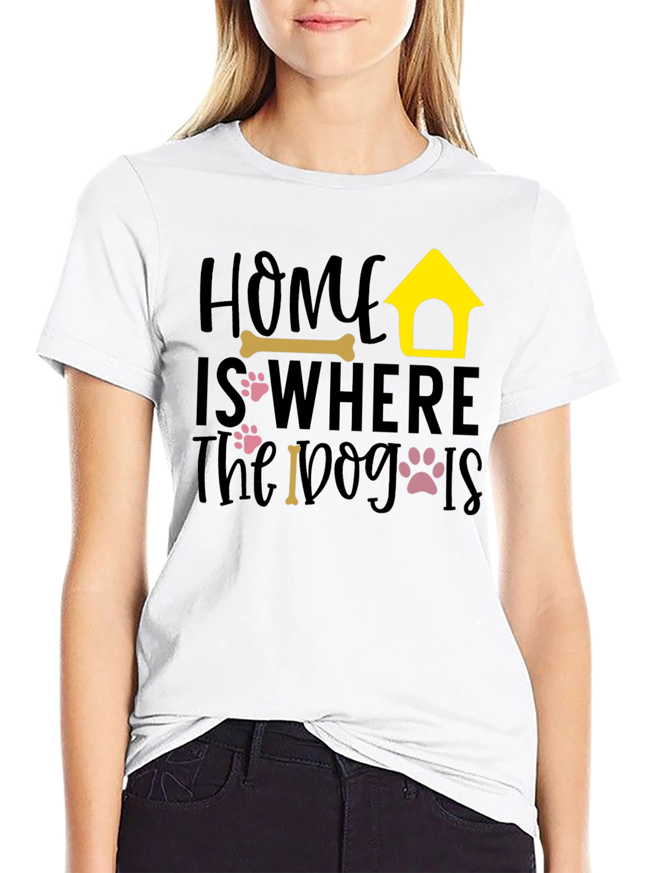 Home Is Where the Dog Is Graphic Tee