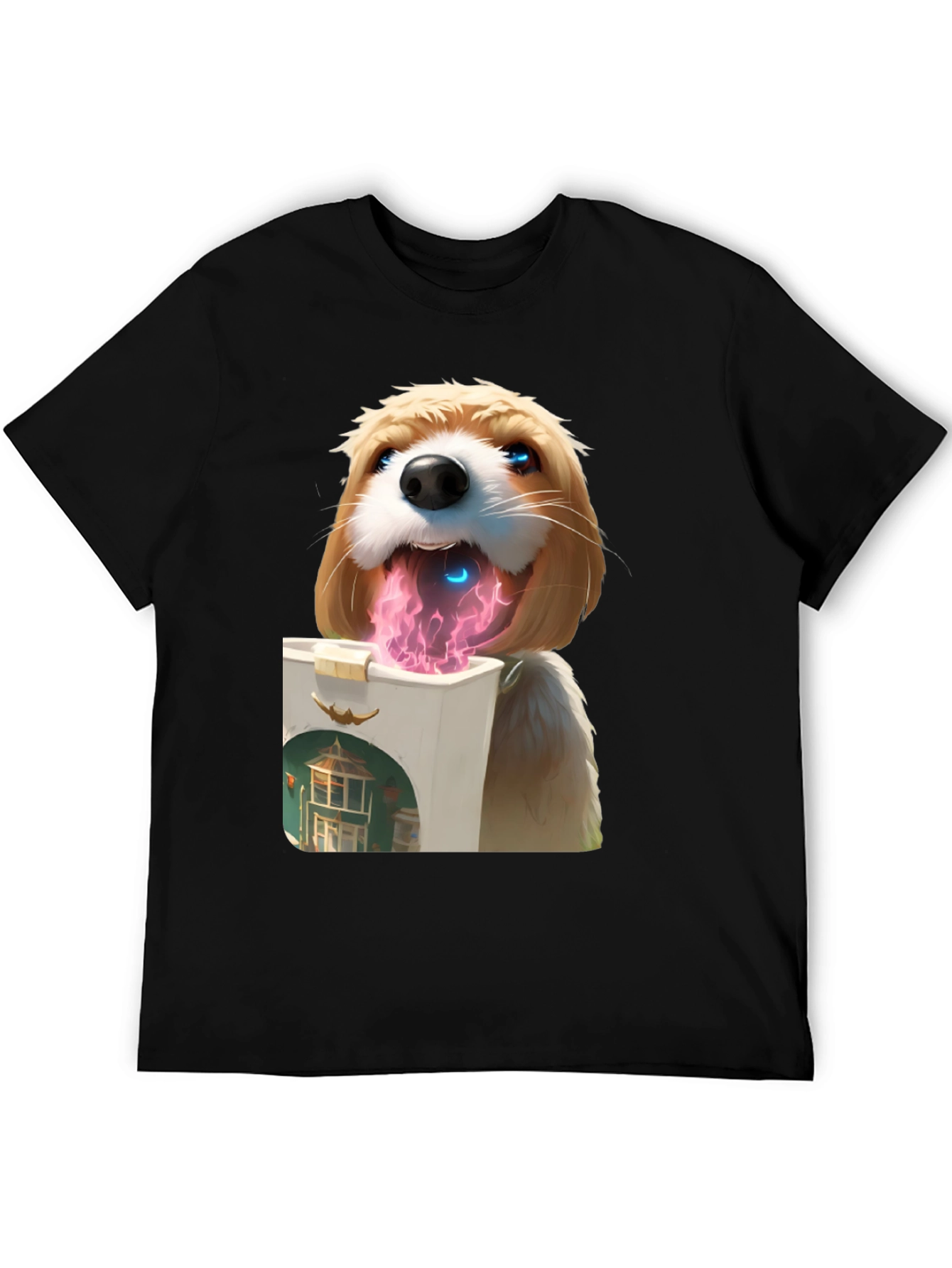 Dog Lover T-Shirt - Artistic Graphic Tee