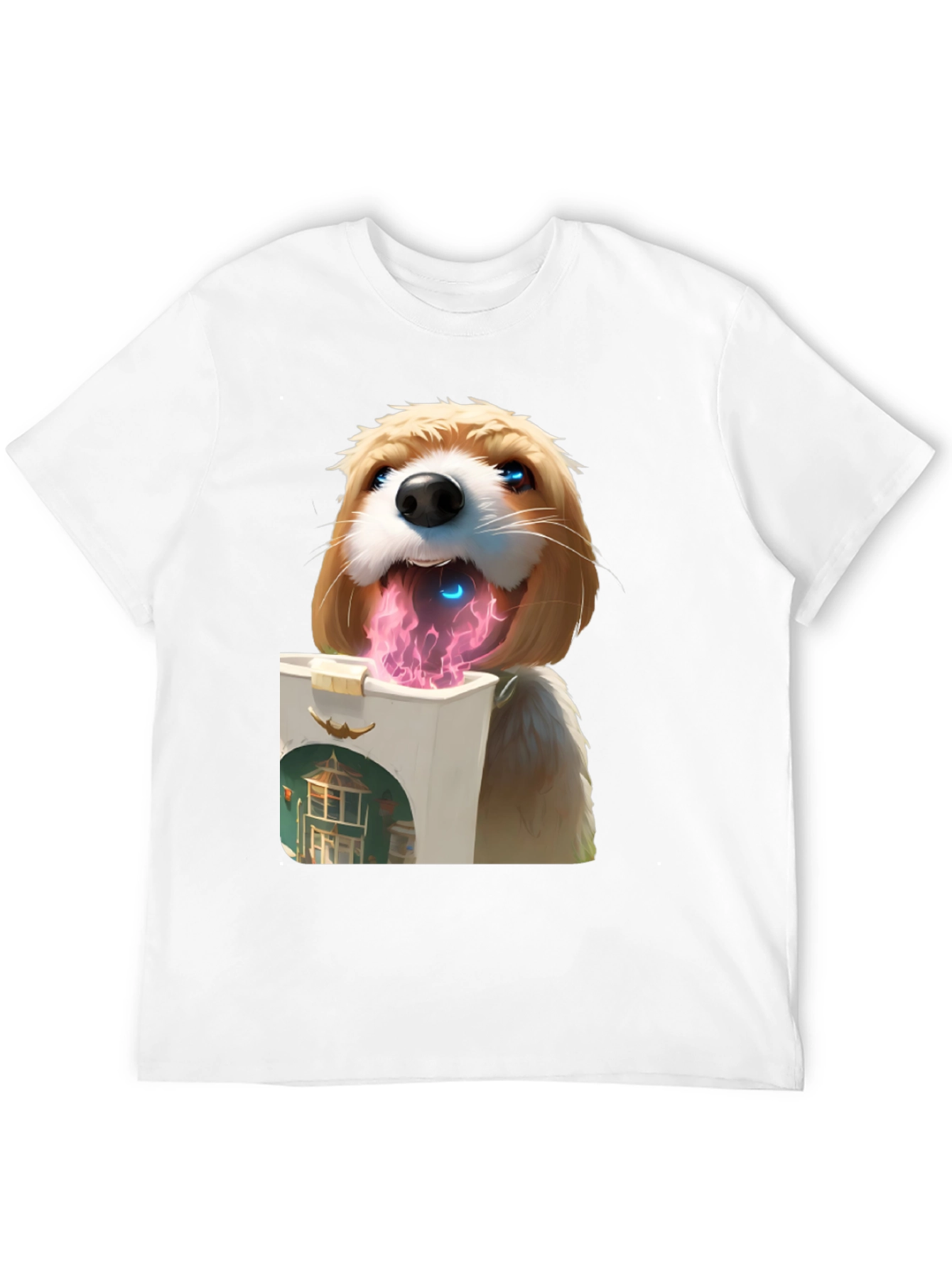 Dog Lover T-Shirt - Artistic Graphic Tee