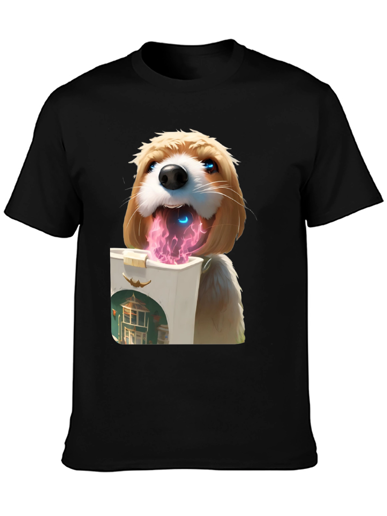 Dog Lover T-Shirt - Artistic Graphic Tee