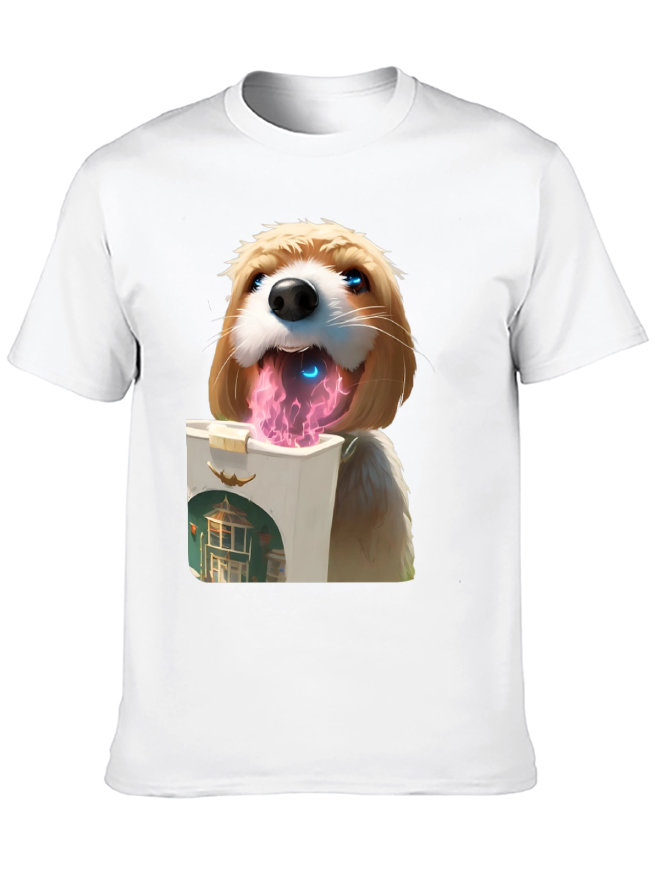Dog Lover T-Shirt - Artistic Graphic Tee
