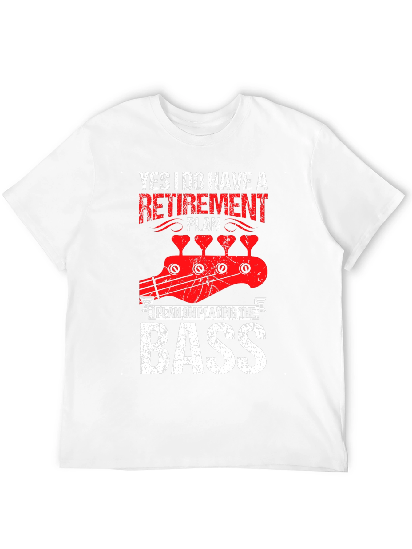 Bass Guitar Retirement Plan T-Shirt