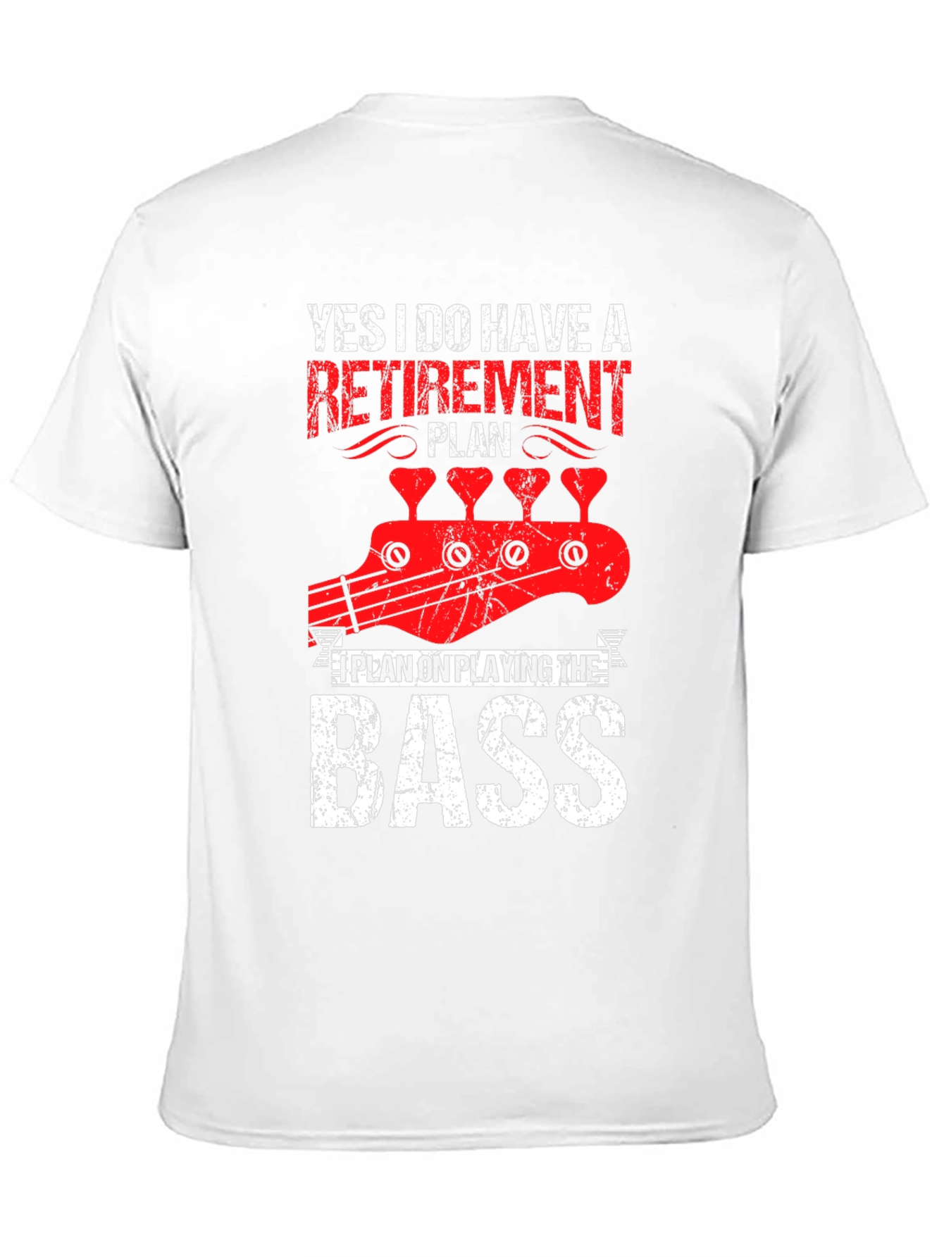 Bass Guitar Retirement Plan T-Shirt