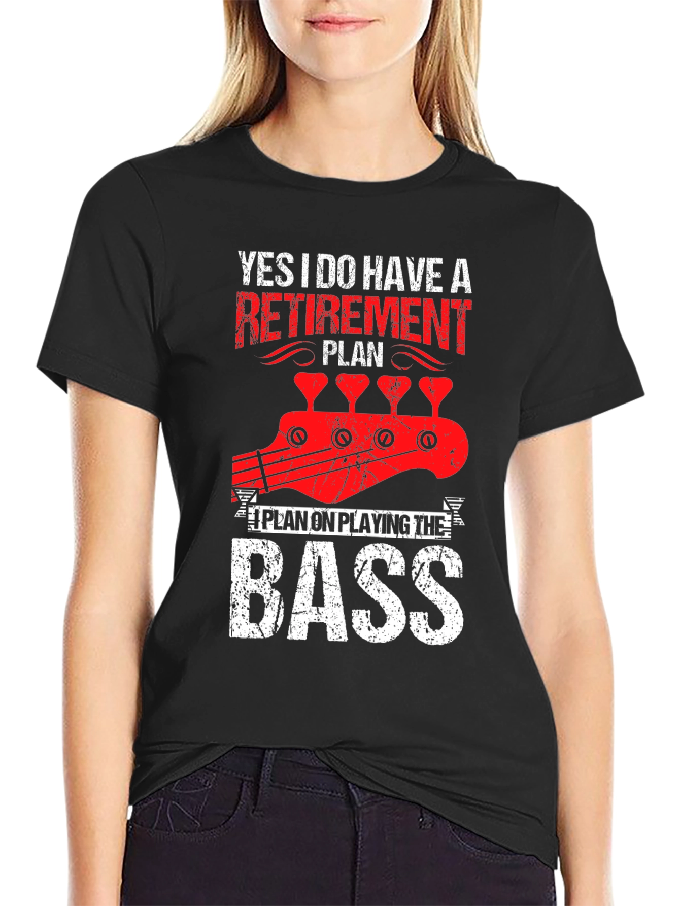 Bass Guitar Retirement Plan T-Shirt