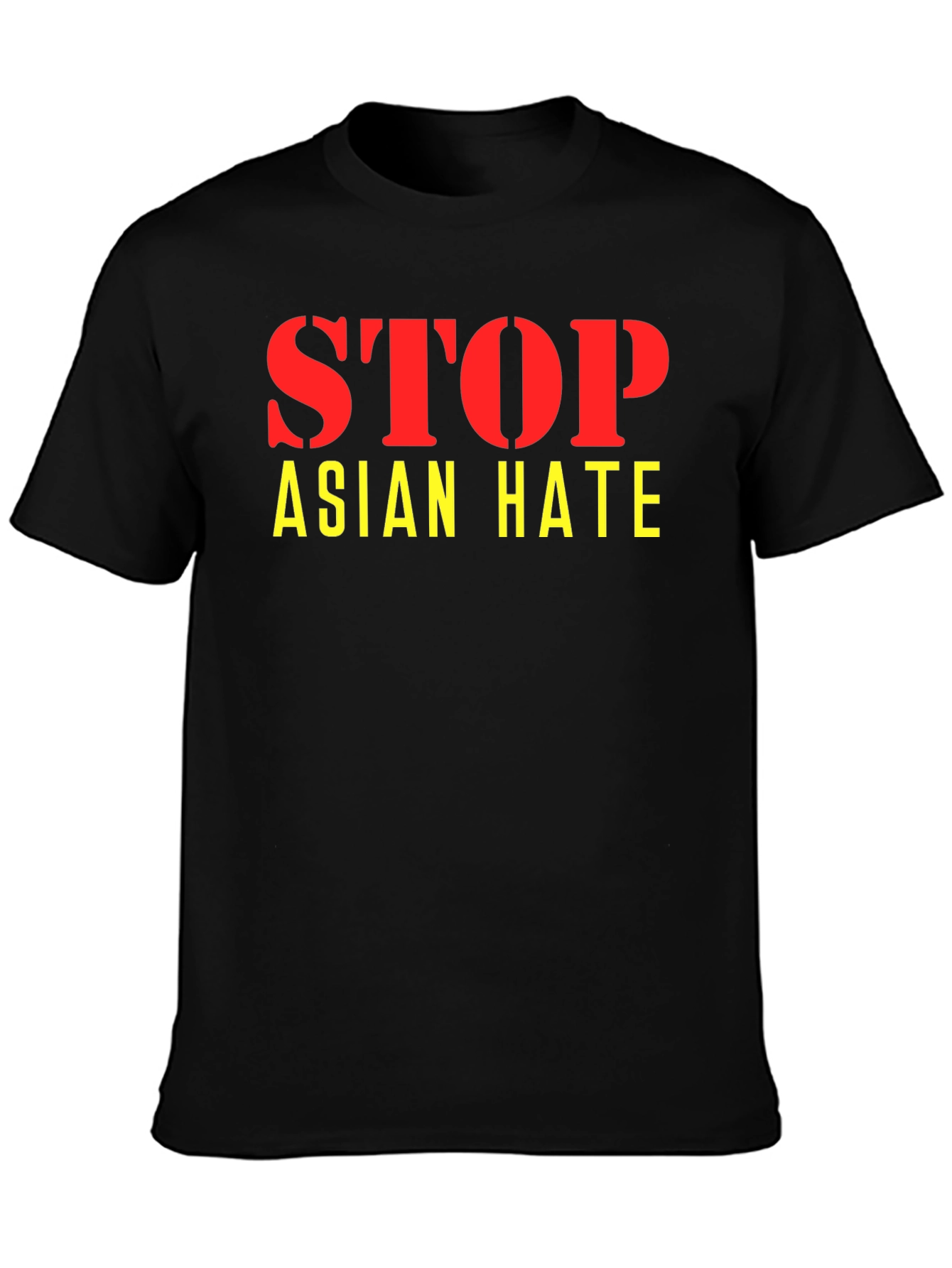 Stop Asian Hate T-Shirt - Black Activism Tee