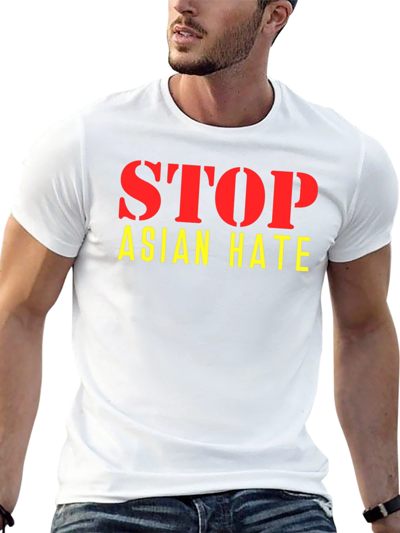 Stop Asian Hate T-Shirt - Black Activism Tee
