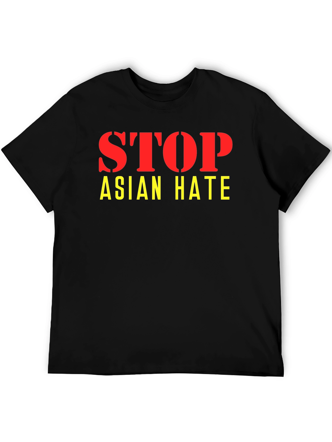 Stop Asian Hate T-Shirt - Black Activism Tee