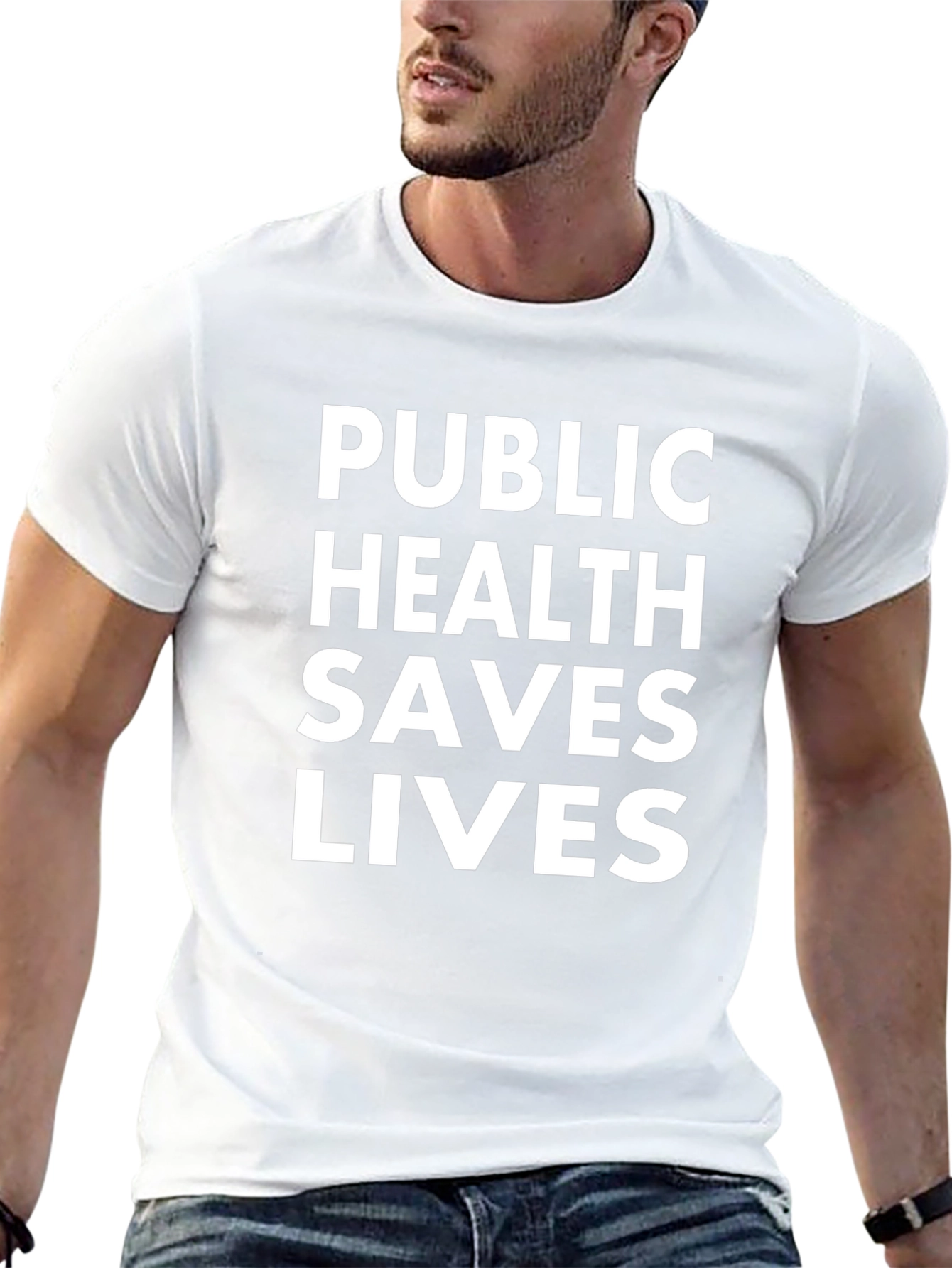 Public Health Saves Lives Graphic Tee